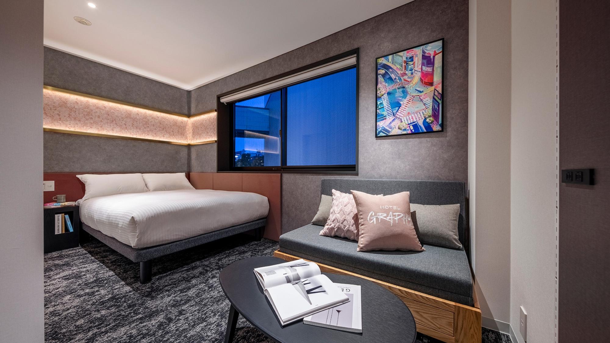 HOTEL GRAPHY SHIBUYAスーペリアスモールダブルルーム