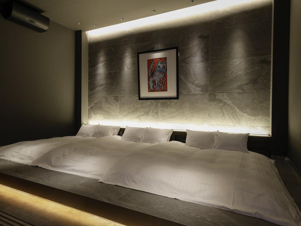 파이브 스프링 리조트 더 시라하마Quad (4 beds) Ocean view Non-Smoking