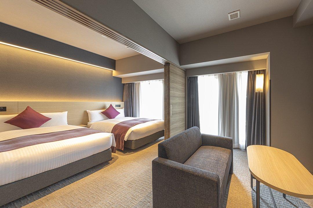 HOTEL R9 Premium 市川駅前【禁煙】コンフォートツインルーム　最大2名様