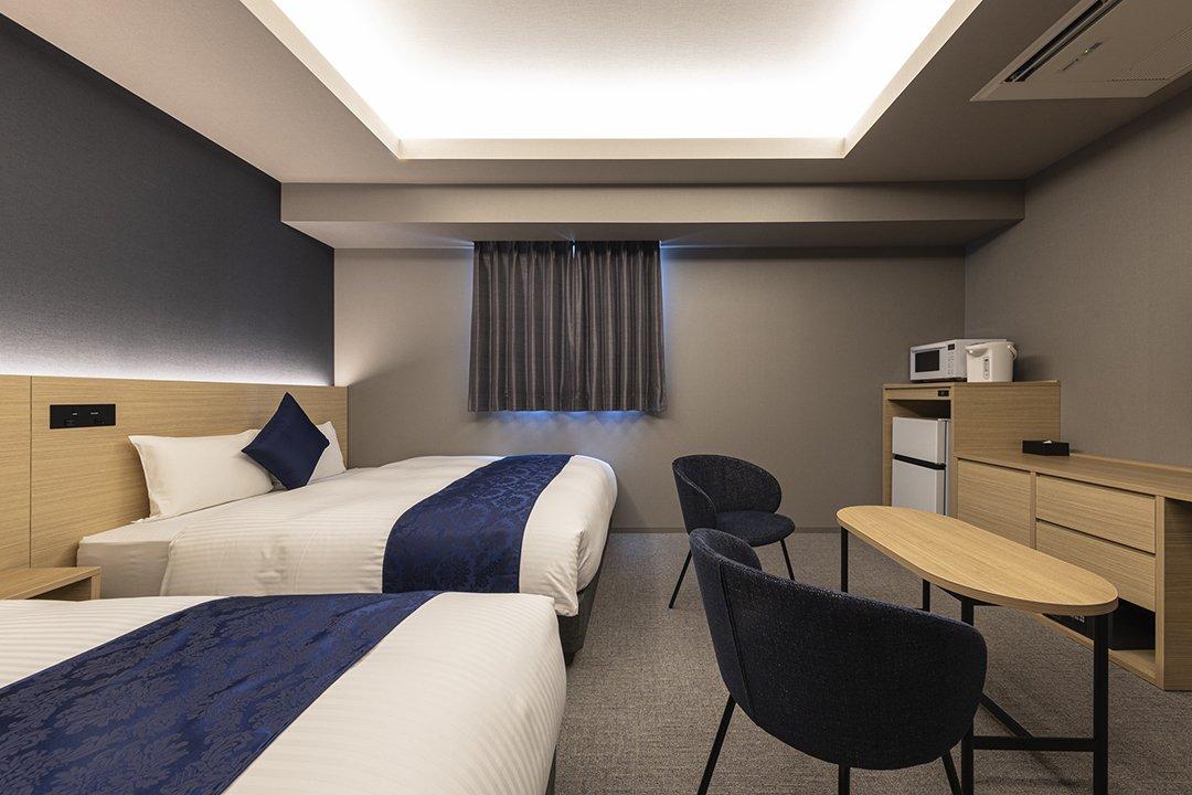 HOTEL R9 Premium 市川駅前【禁煙】スーペリアツインルーム 　最大4名様