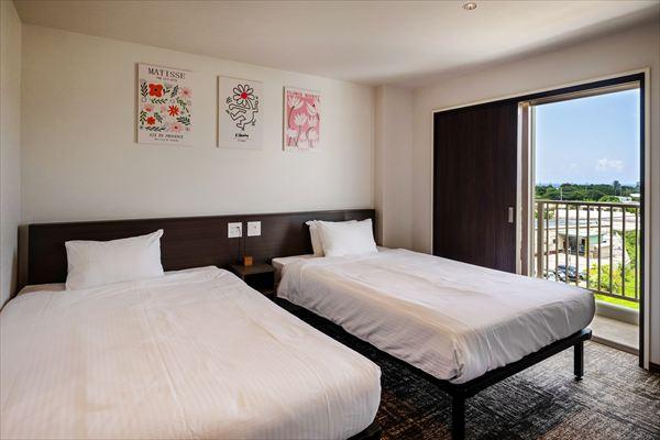 Lit Hotel NAKIJIN (リットホテル今帰仁)デラックスツインルーム