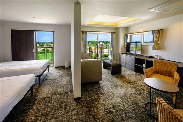 Lit Hotel NAKIJIN (リットホテル今帰仁)デラックスツインルーム
