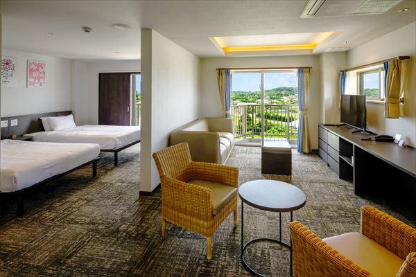 Lit Hotel NAKIJIN (リットホテル今帰仁)デラックスツインルーム