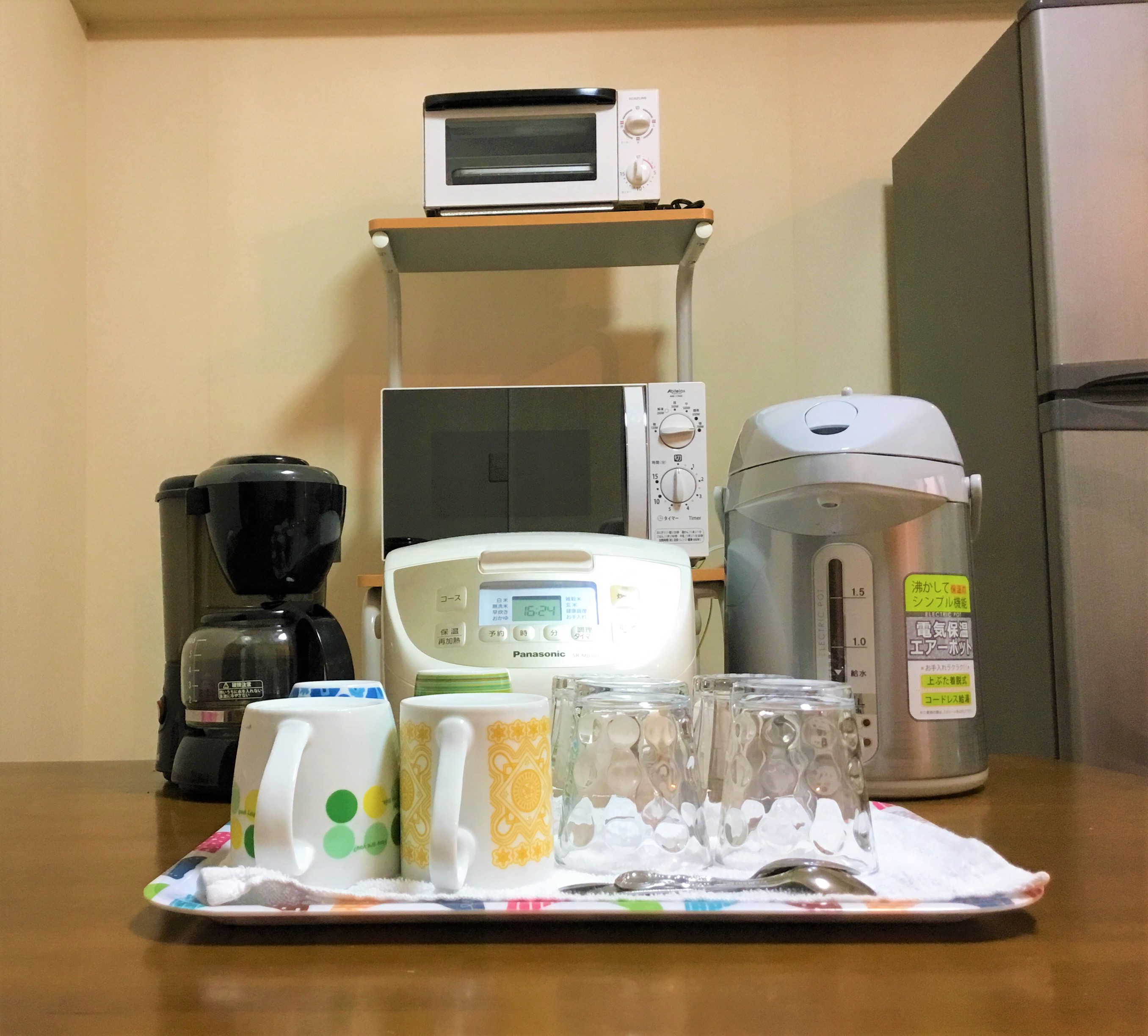沖縄ウィークリーハーバービューマンション 本館【本館】ツインC　セパレート　シングルベッド2台　禁煙
