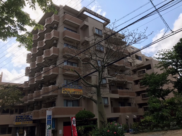 沖縄ウィークリーハーバービューマンション 本館【本館】ツインC　セパレート　シングルベッド2台　禁煙