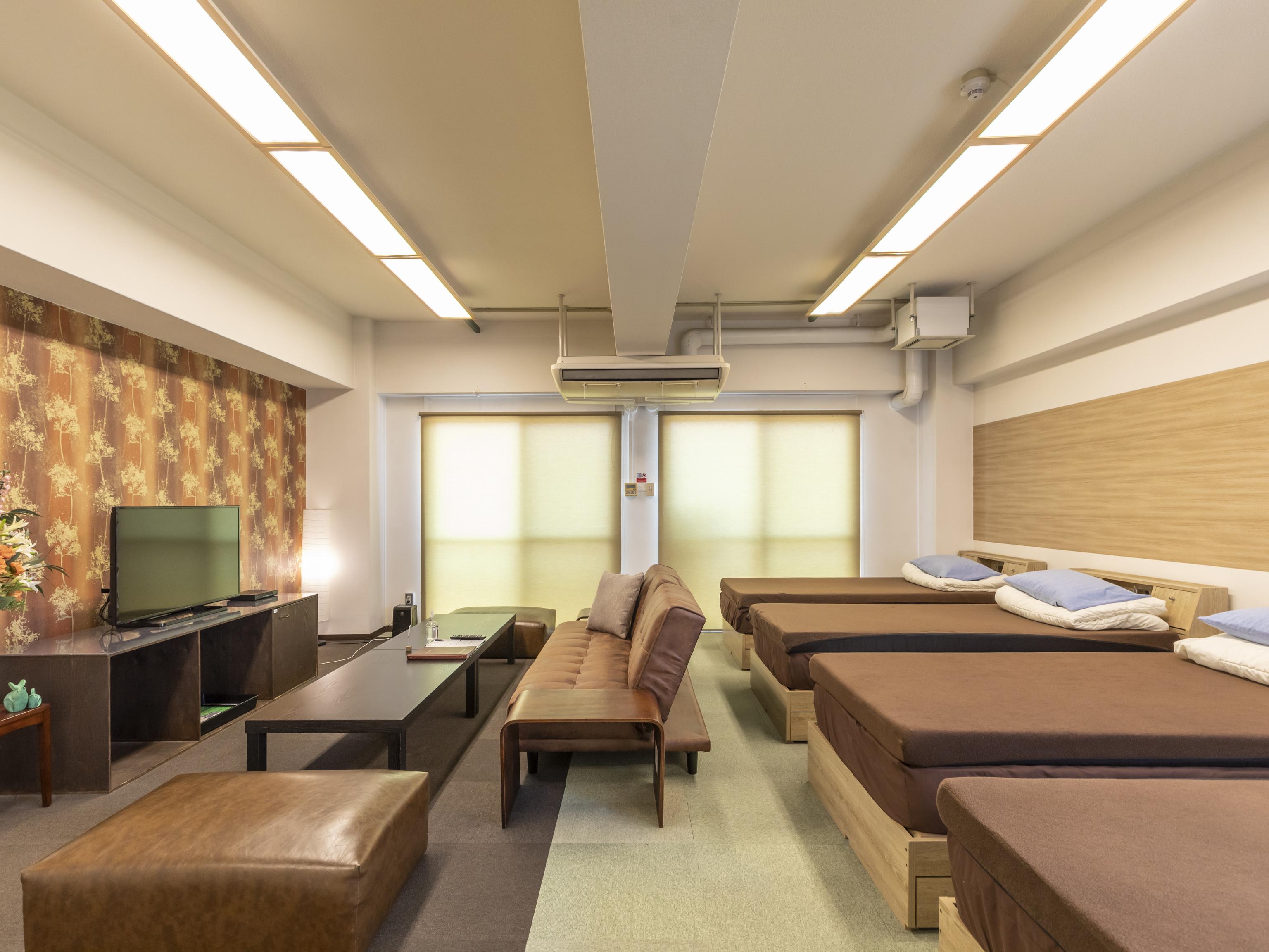 おもてなしホステル宮島【禁煙】ファミリールーム1〜5名様（バス・トイレ共用）