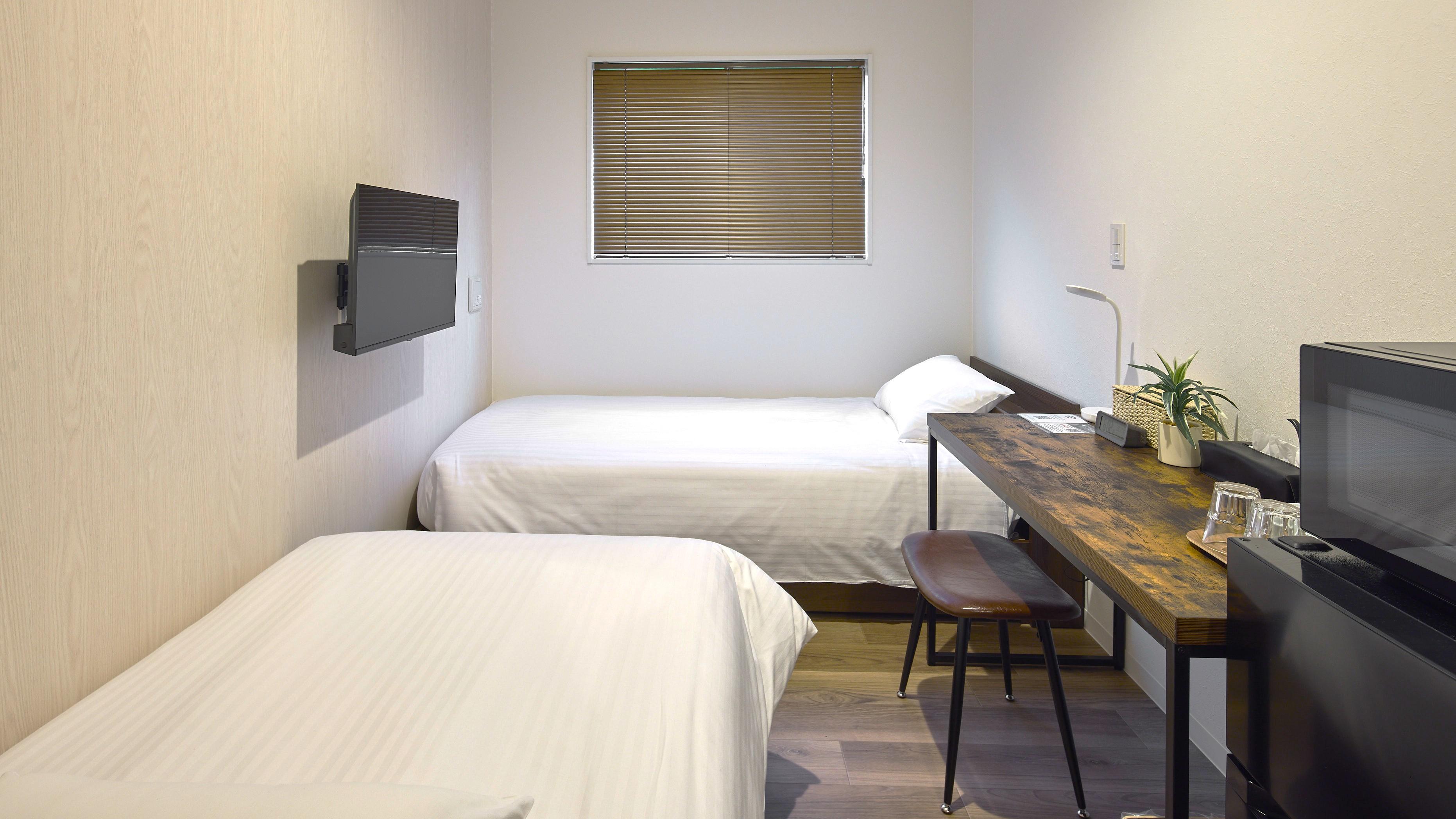 Solana Smart INN 富士山中湖ツインルーム(最大2名): 軽食＆ビール(人数分)無料/駐車場有/禁煙