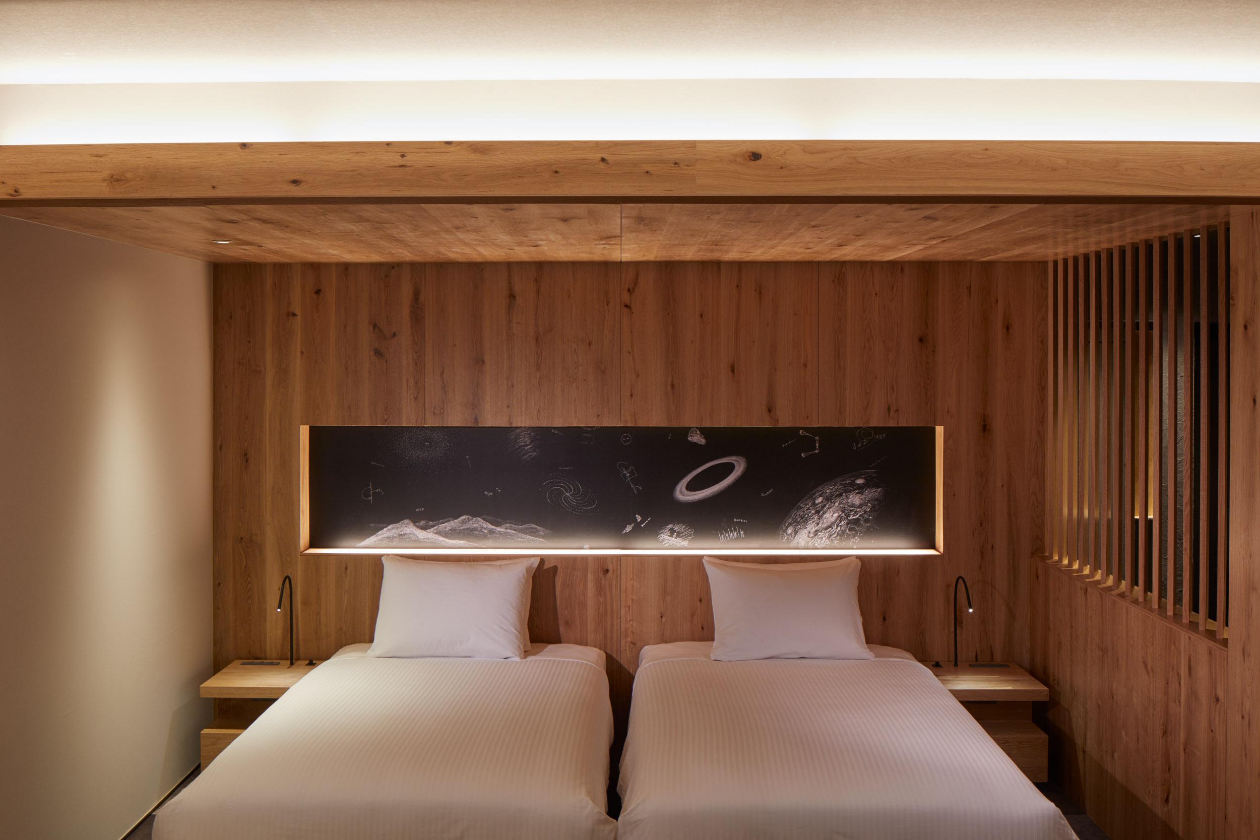 SEKIYA RESORT GALLERIA MIDOBARUデラックスツイン＜半露天風呂付＞3・4階