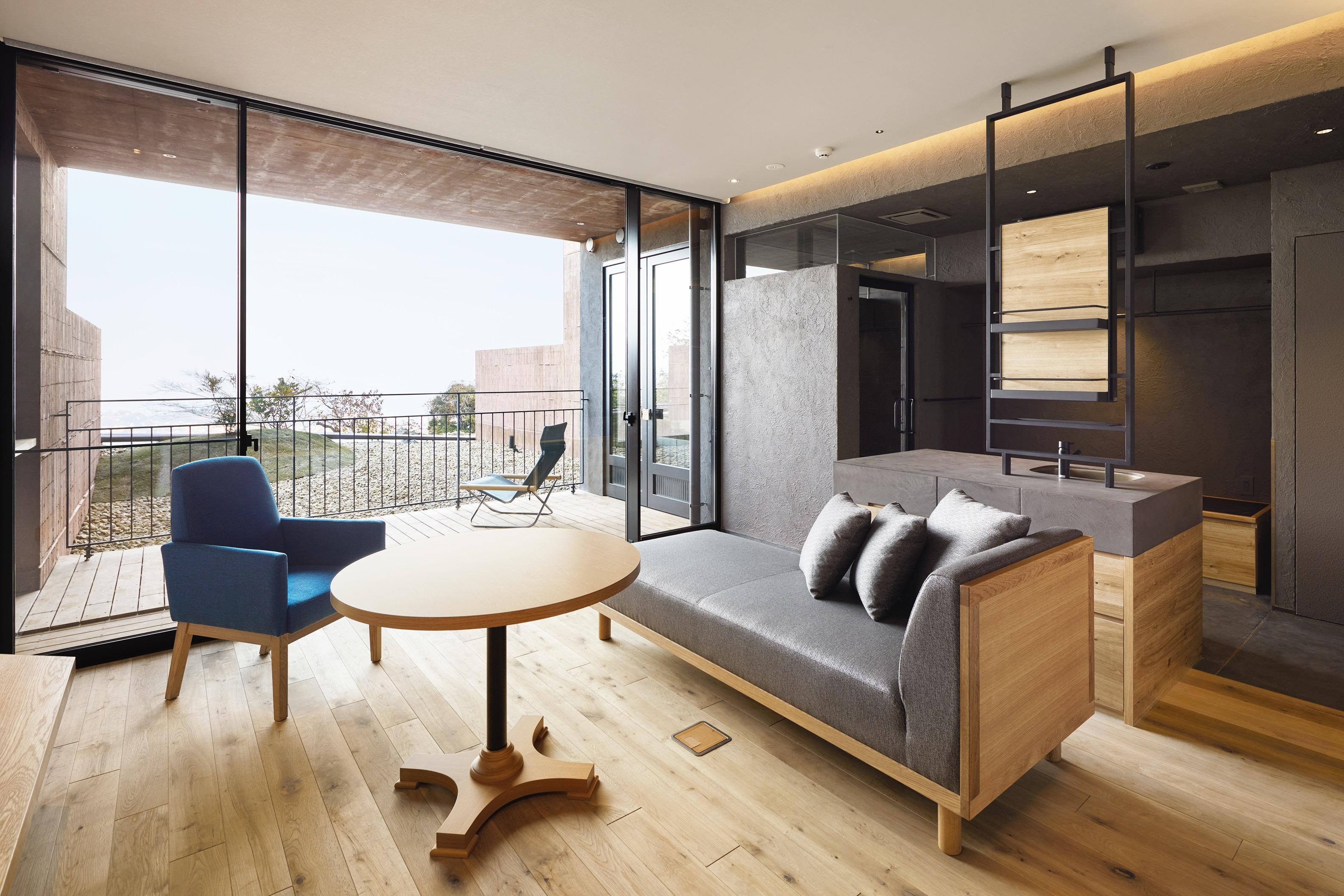 SEKIYA RESORT GALLERIA MIDOBARUツイン 3名可＜半露天風呂付＞1・2階