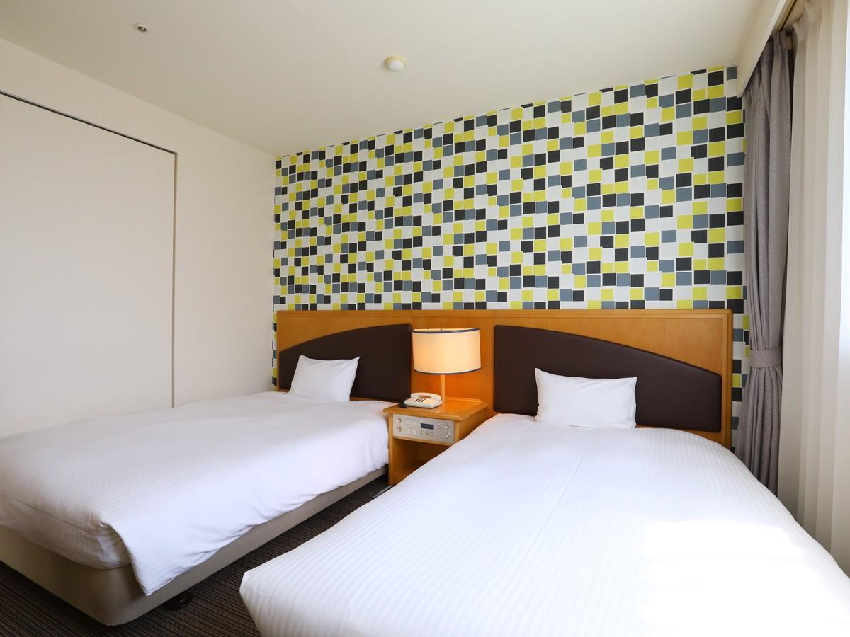 KOKO HOTEL 苫小牧【喫煙】スタンダードツイン/21~23平米/120cm幅×2台