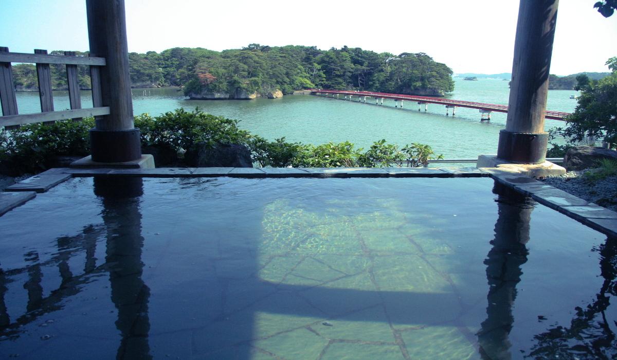 松島・ホテル絶景の館１０畳和室　ユニットバス・トイレ付き