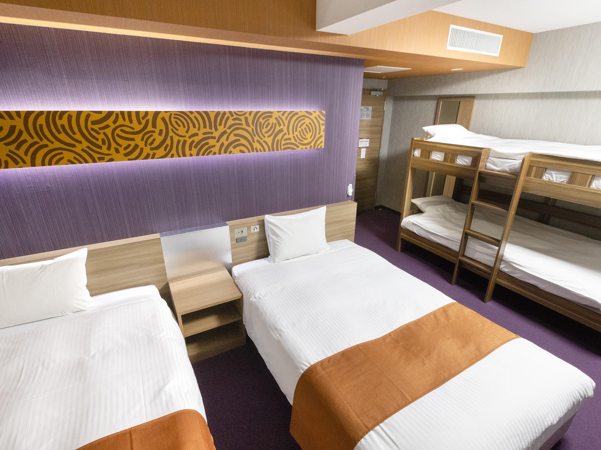 KOKO HOTEL Nagoya MarunouchiQuad (4 beds) Non-Smoking