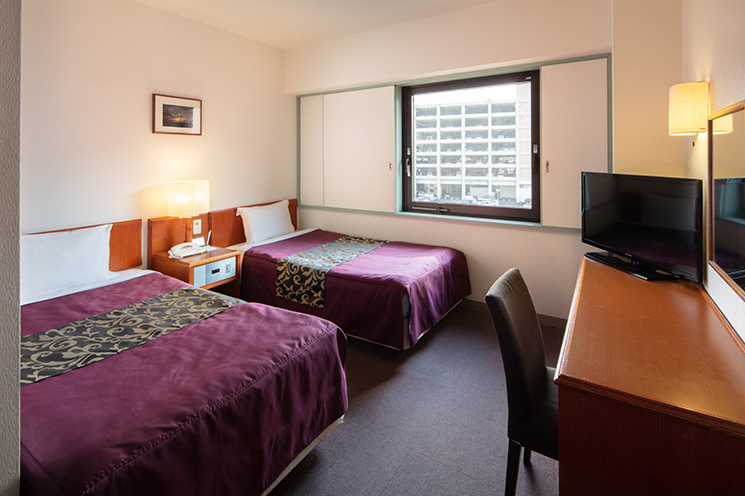 SHIN IIZUKA STATION HOTELTwin Room Standard Non-Smoking