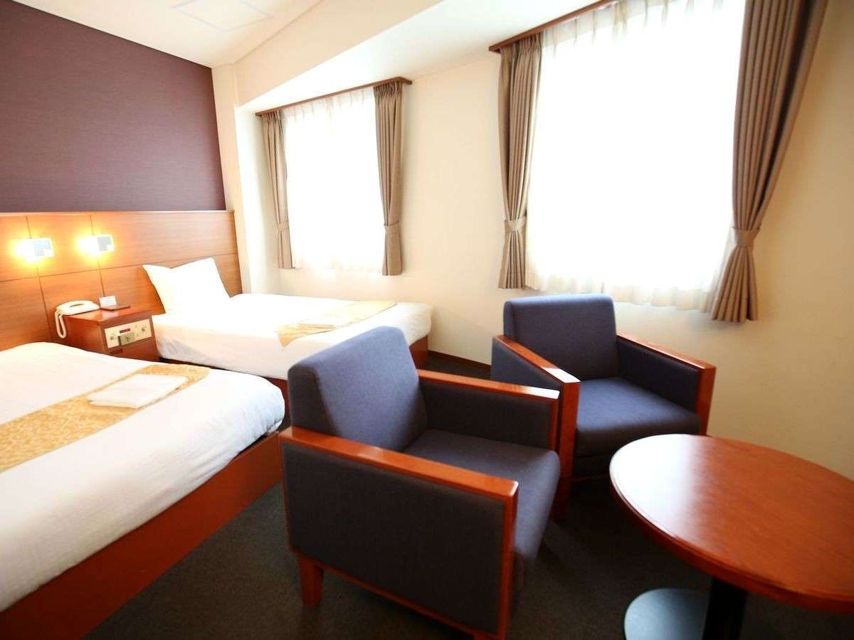 호텔 선플라자 아넥스Twin Room Standard Town view Non-Smoking