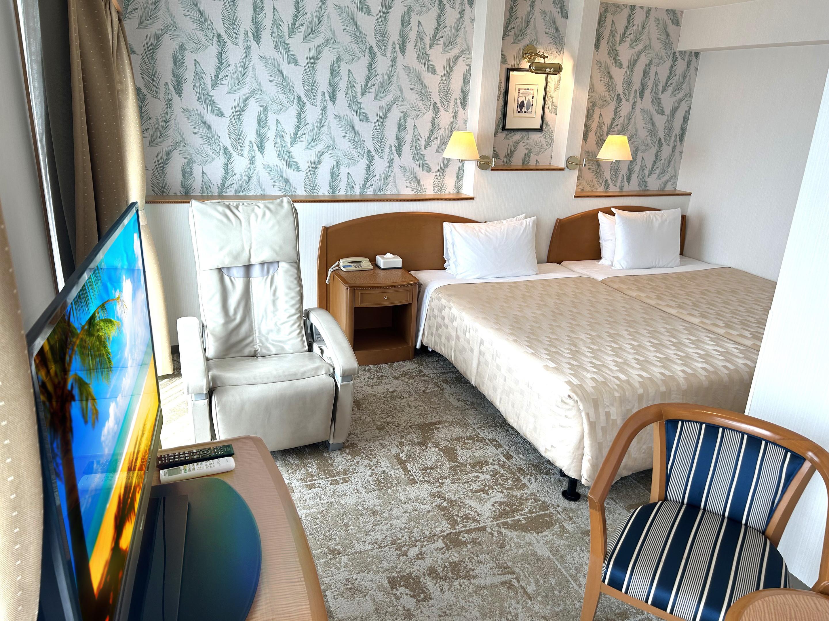 Naha Beach Side HotelTwin Room Non-Smoking