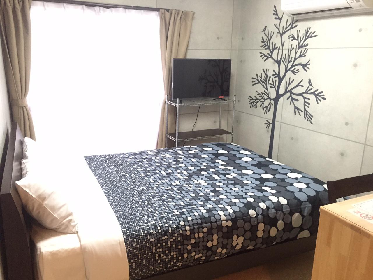 교토 우라라카 게스트 하우스Double Room Standard Town view Non-Smoking