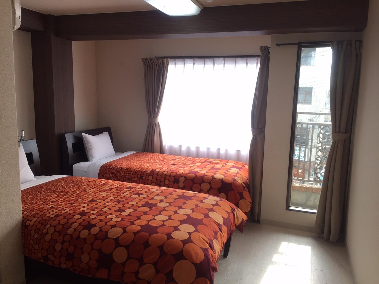 교토 우라라카 게스트 하우스Twin Room Standard Town view Non-Smoking
