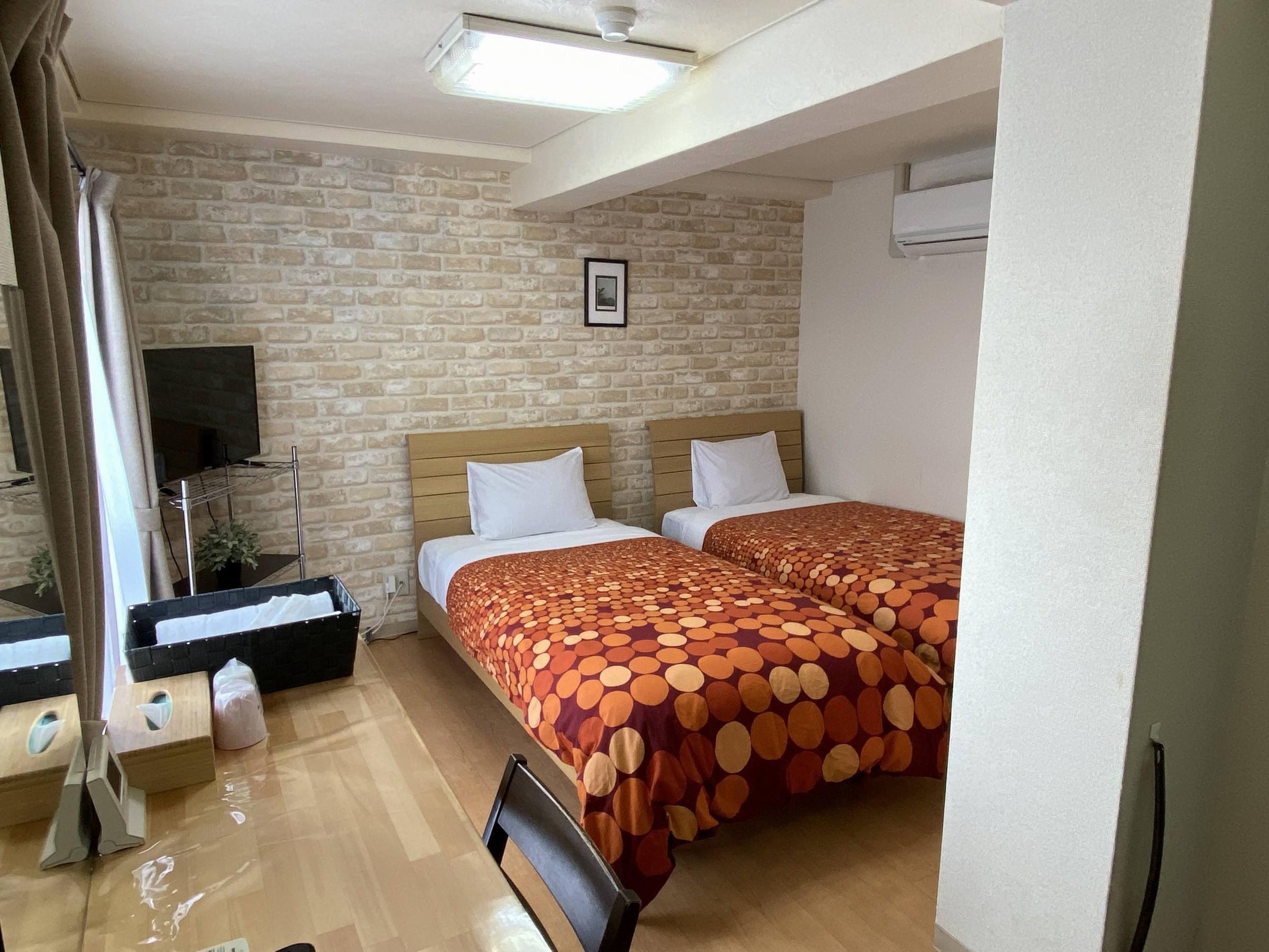 교토 우라라카 게스트 하우스Twin Room Standard Town view Non-Smoking