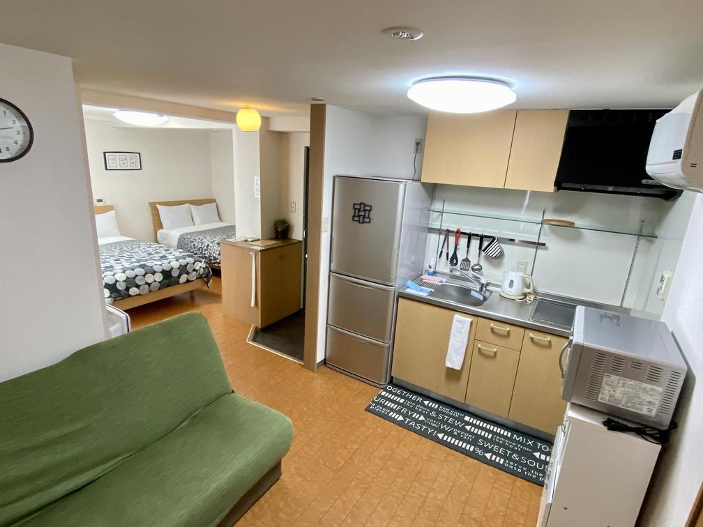 교토 우라라카 게스트 하우스Twin Room Deluxe Town view Non-Smoking