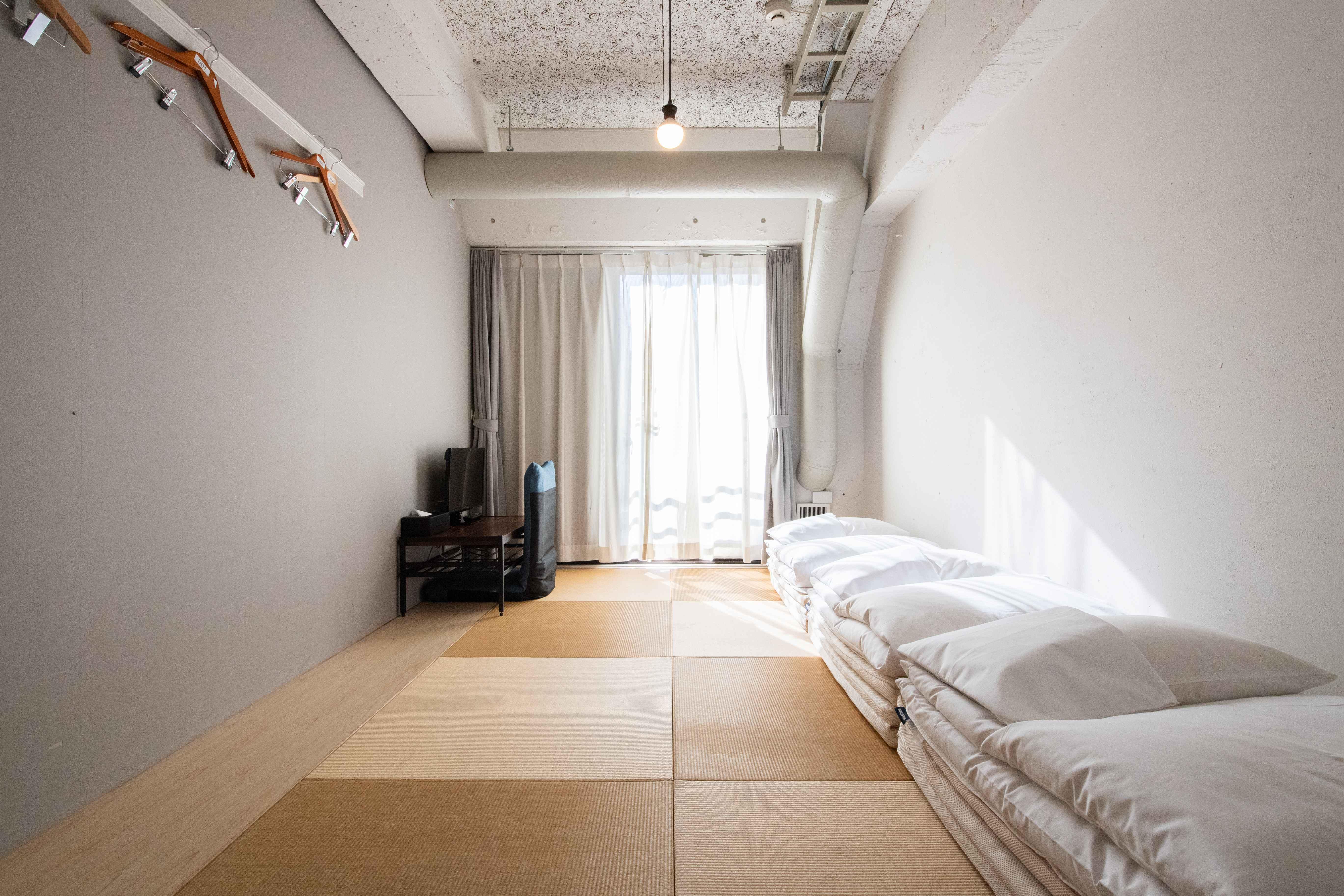 IMANO TOKYO HOSTEL和室◆3名様定員(シャワー・トイレ共用）