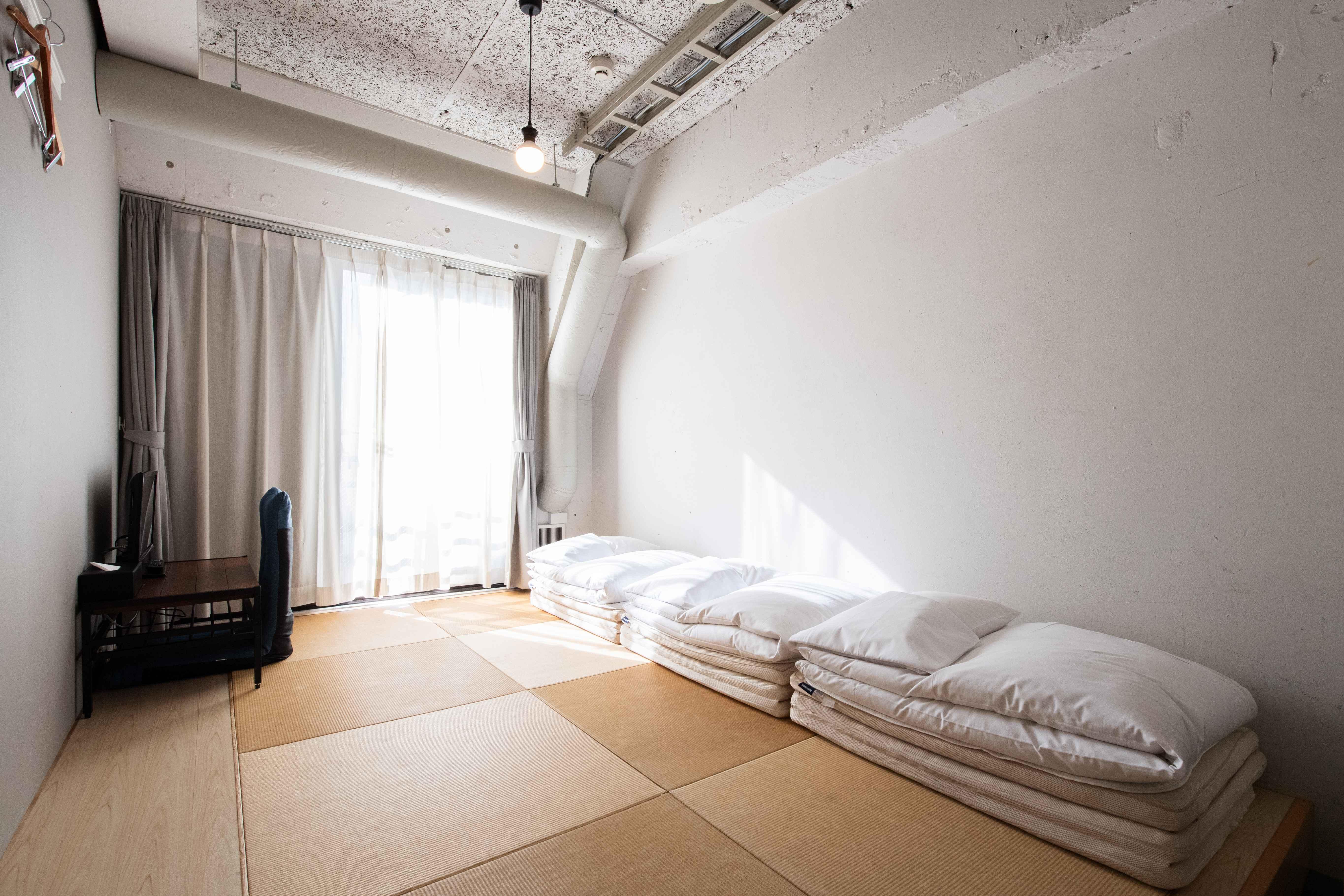 IMANO TOKYO HOSTEL和室◆3名様定員(シャワー・トイレ共用）