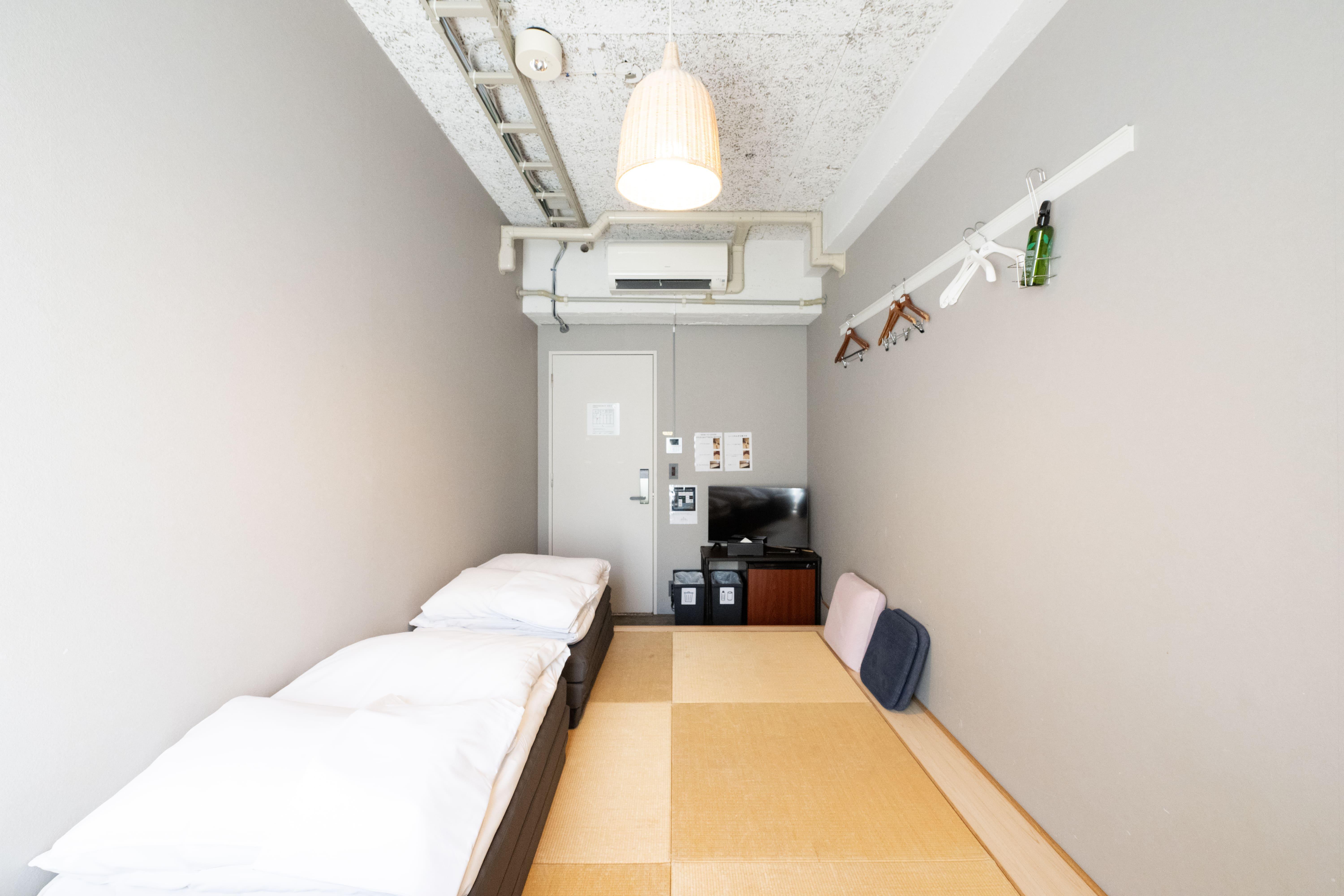 IMANO TOKYO HOSTEL和室◆3名様定員(シャワー・トイレ共用）