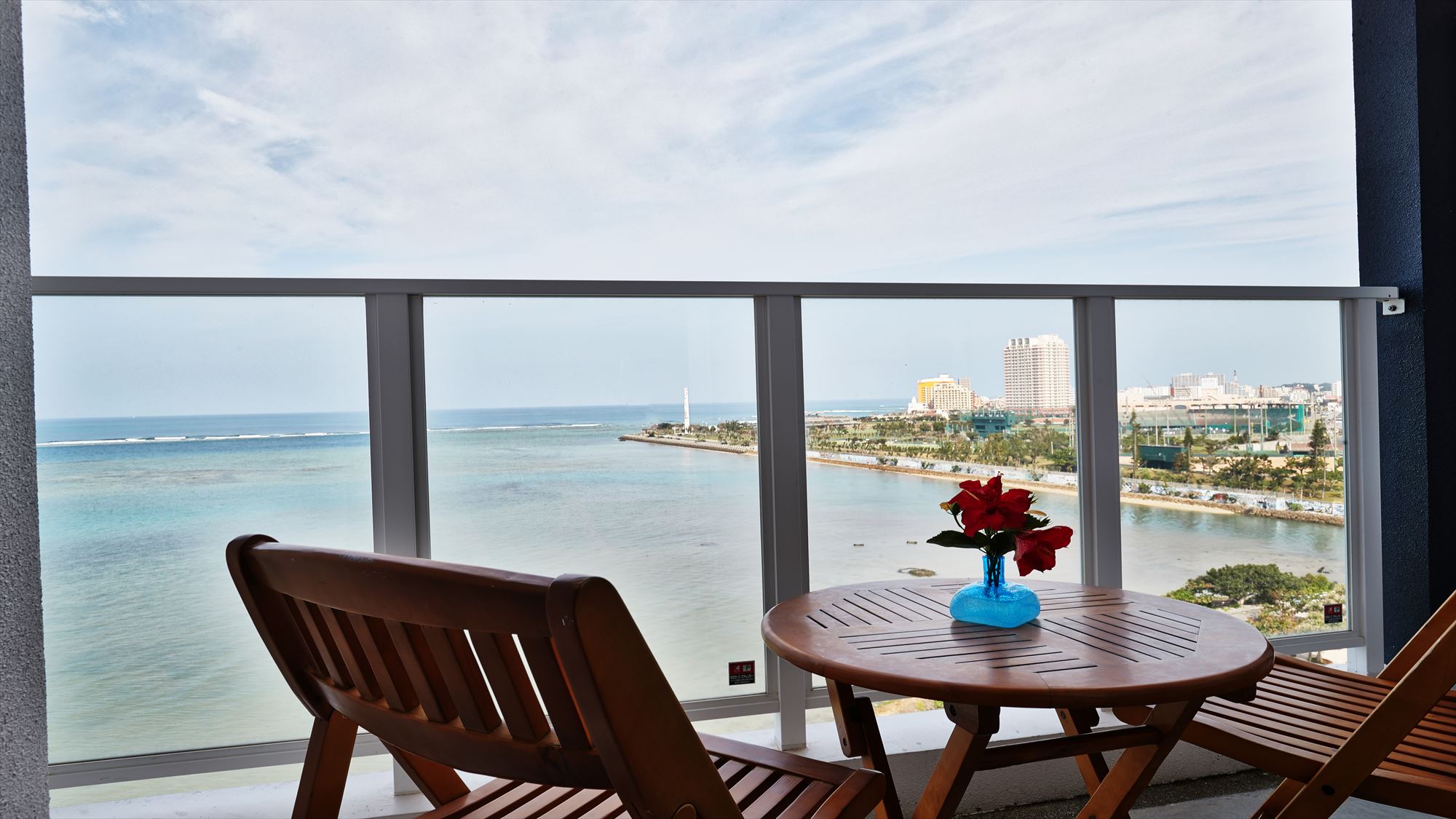 Beach Front Tower MihamaTwin Room Deluxe Ocean view Non-Smoking
