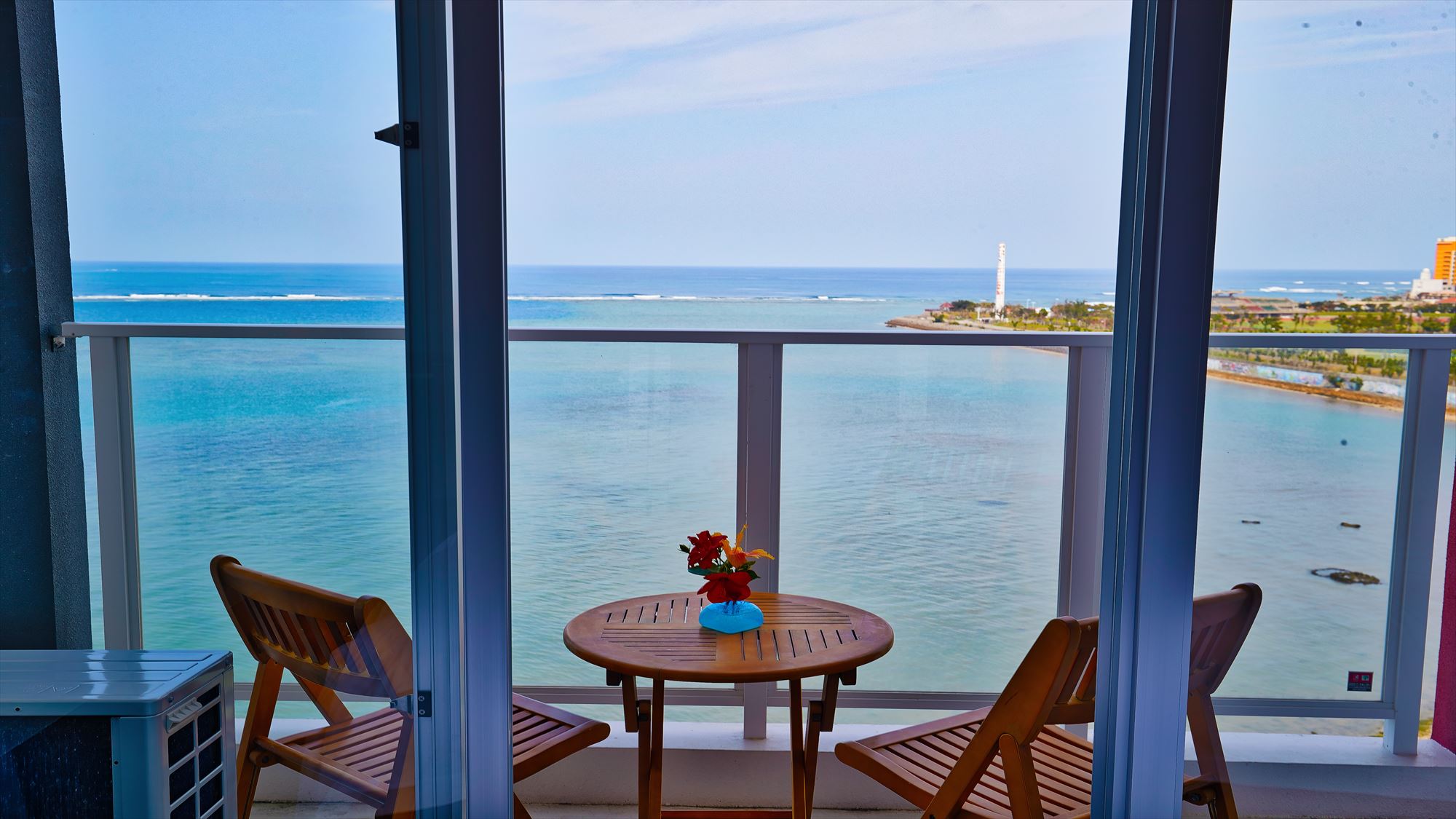 Beach Front Tower MihamaTwin Room Deluxe Ocean view Non-Smoking