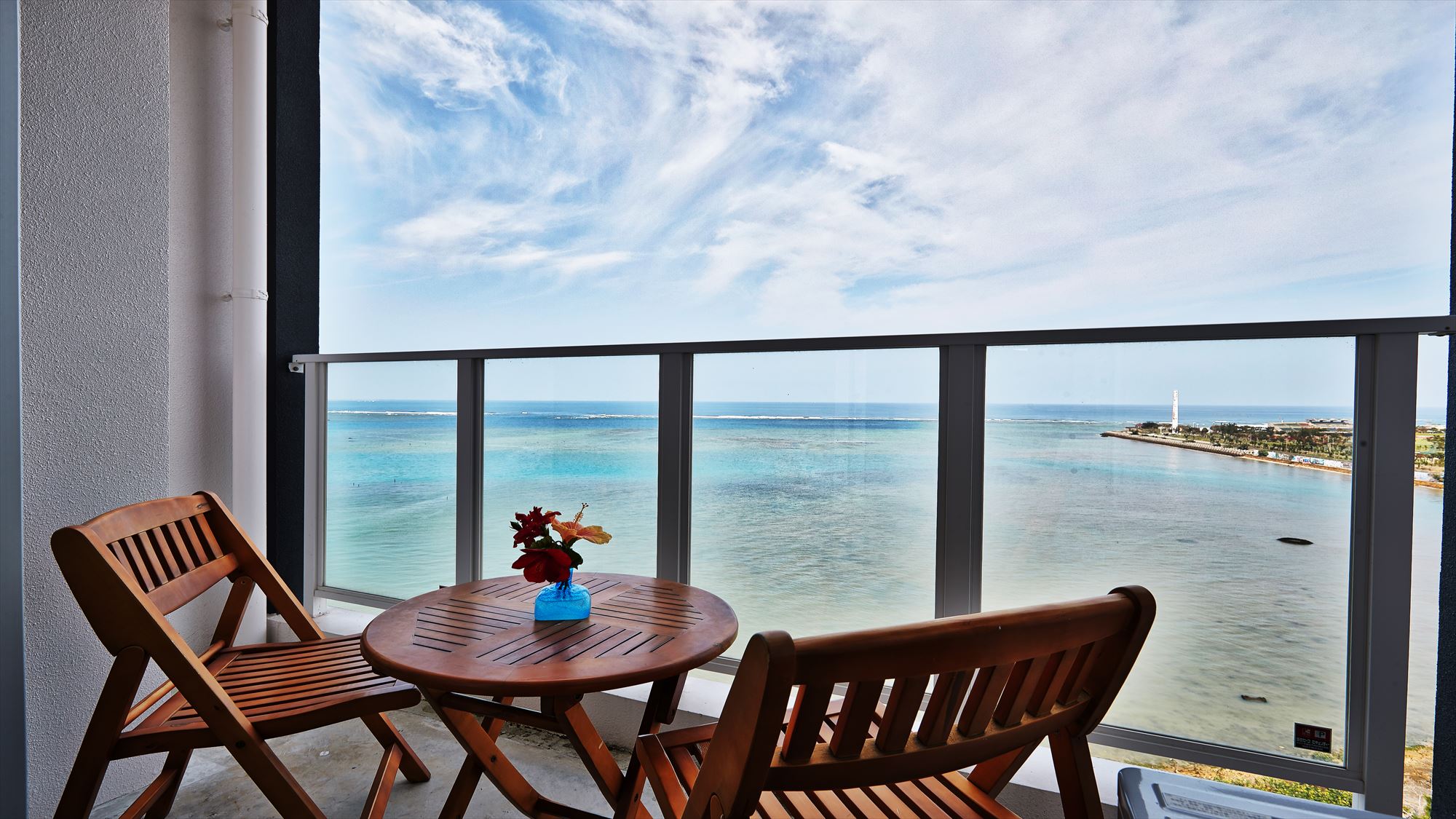 Beach Front Tower MihamaTwin Room Deluxe Ocean view Non-Smoking