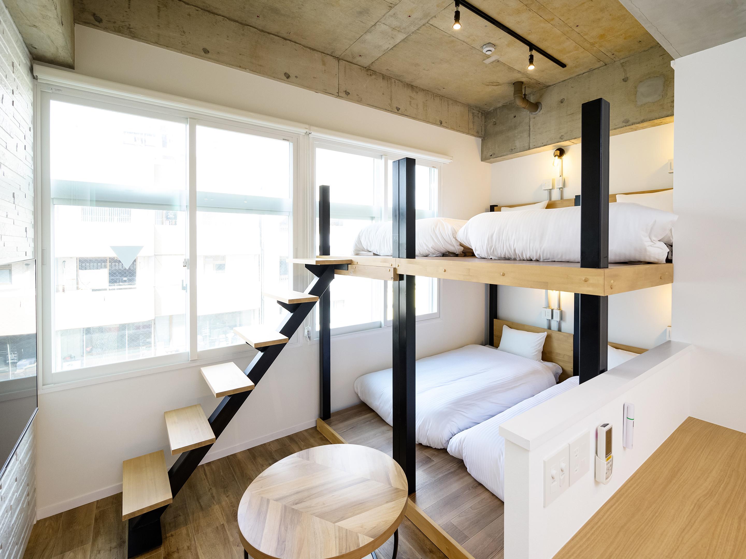 Abest Cube Naha Kokusai StreetQuad (4 beds) Economy Non-Smoking