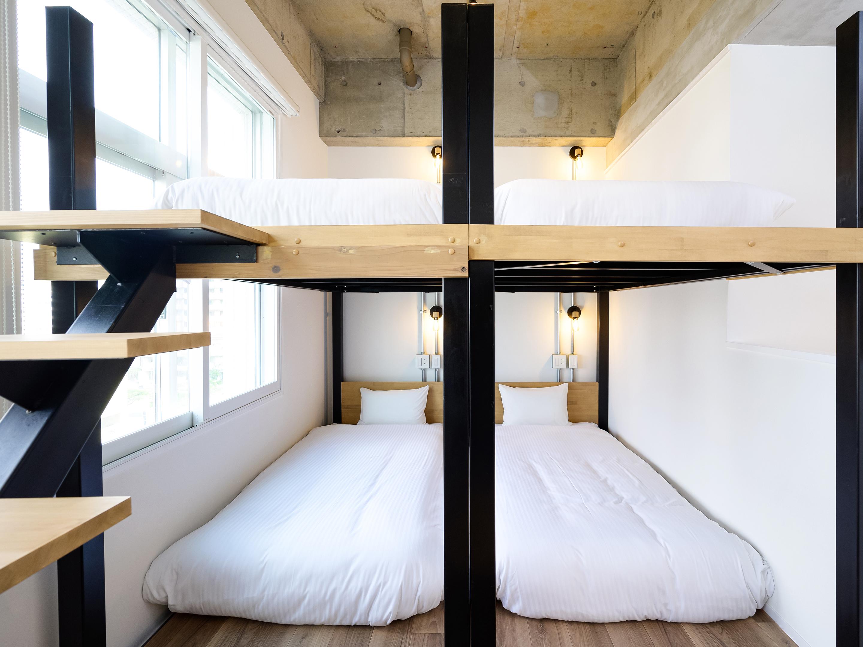 Abest Cube Naha Kokusai StreetQuad (4 beds) Economy Non-Smoking