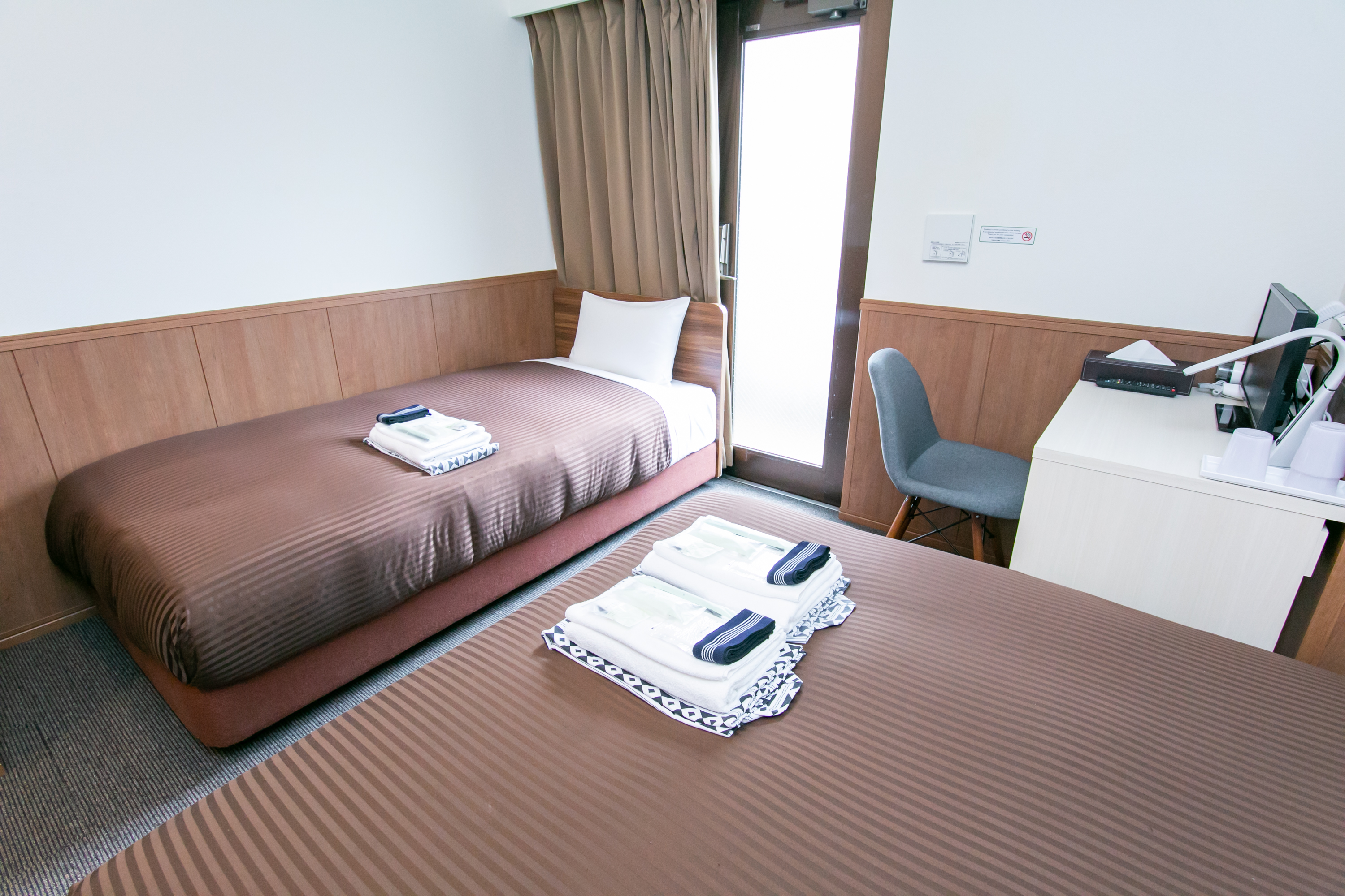 Oak Hotel Edo - HostelTriple Room Standard Town view Non-Smoking