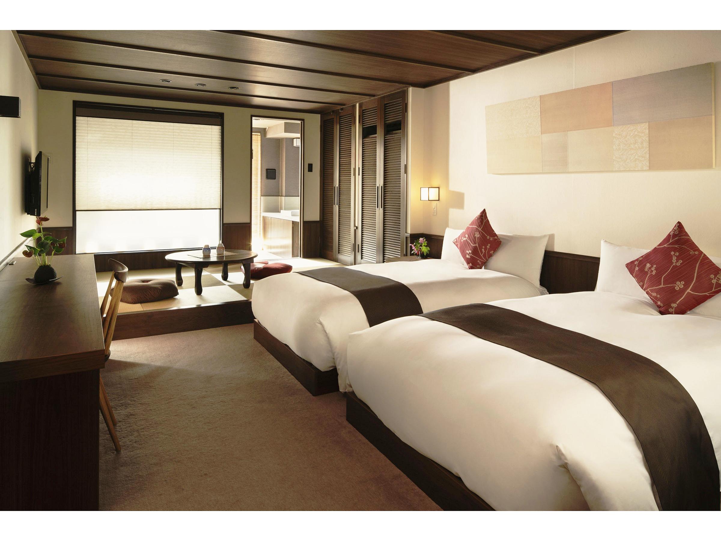THE JUNEI HOTEL 京都 御所西デラックスツイン　禁煙　約50平米　快適な非日常空間を追求