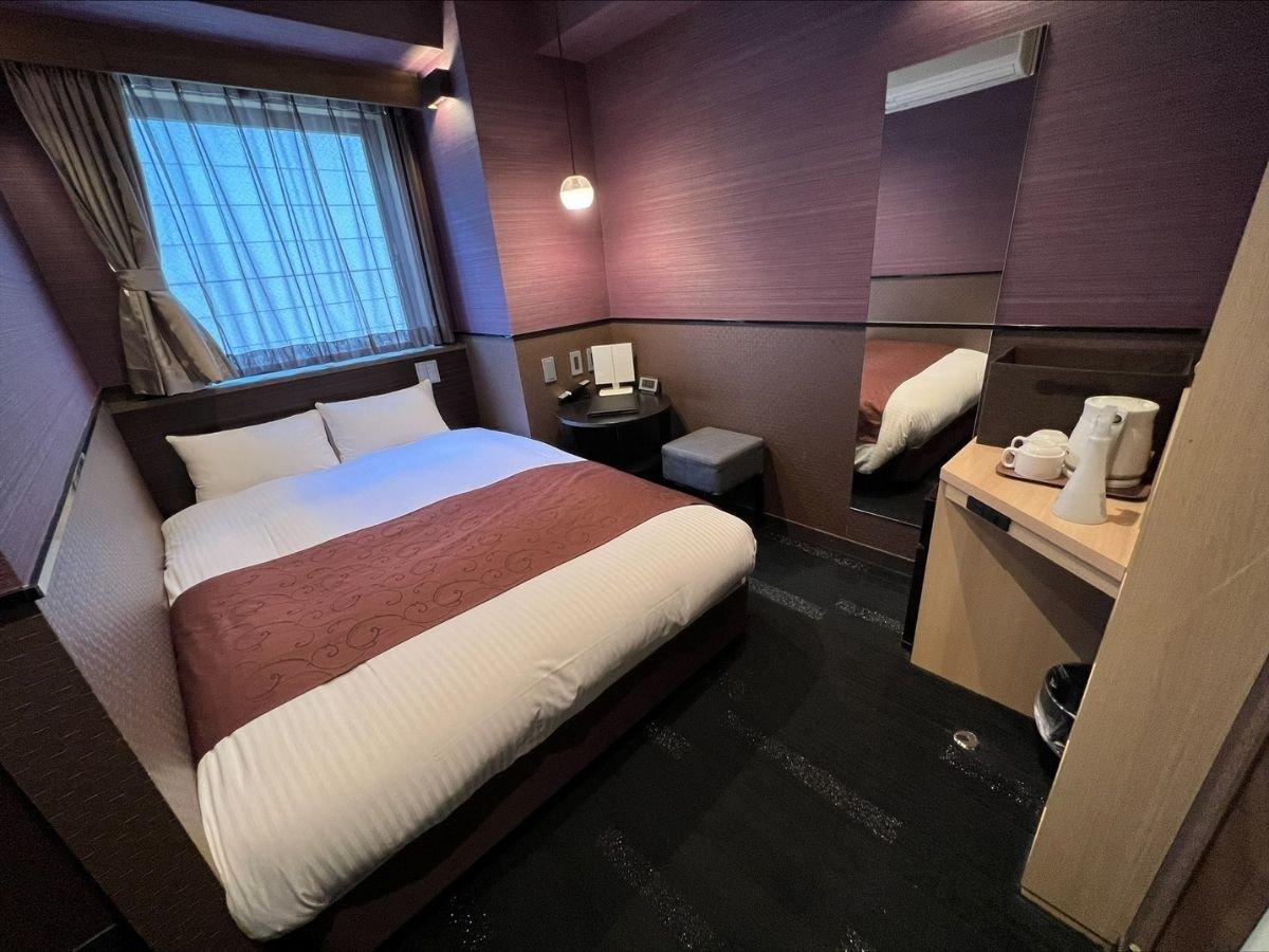 ホテルSUI銀座京橋byABEST禁煙ダブル◆専用シャワーブースタイプ◆