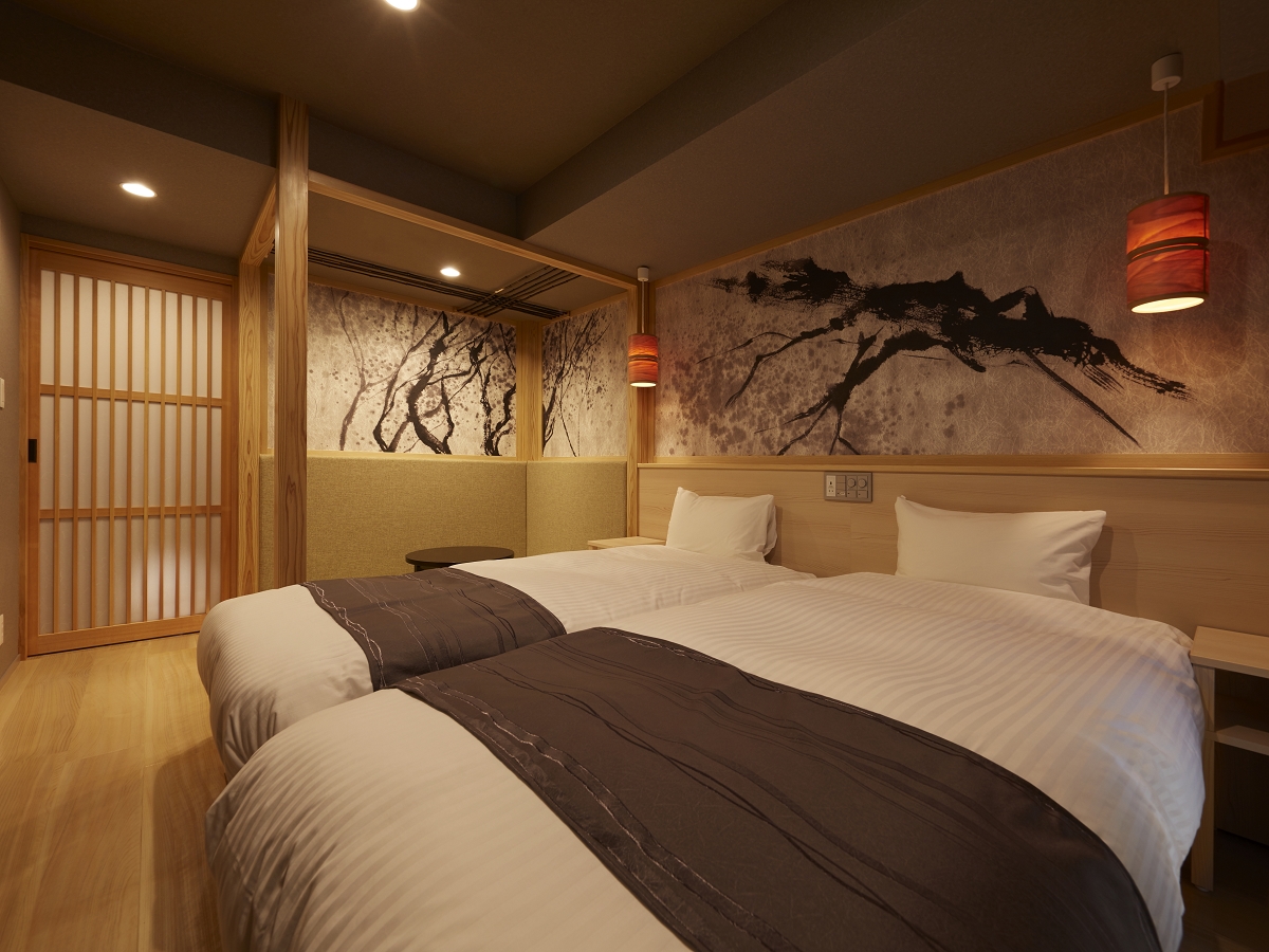 SAKURA SKY HOTEL【和ツイン】シャワー/トイレ別　25.8平米