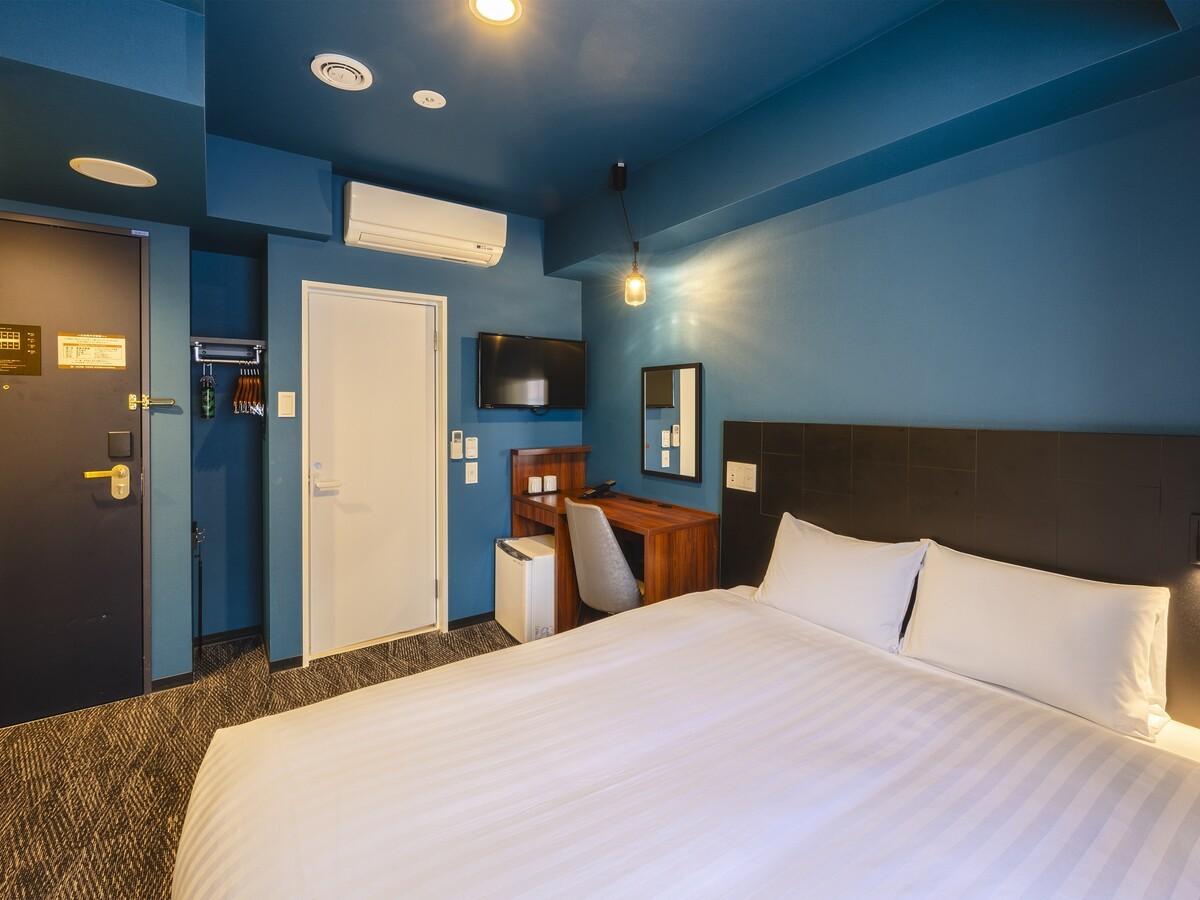 KOKO HOTEL 新橋御成門【禁煙】スタンダードダブル／15平米／155cm幅×1台