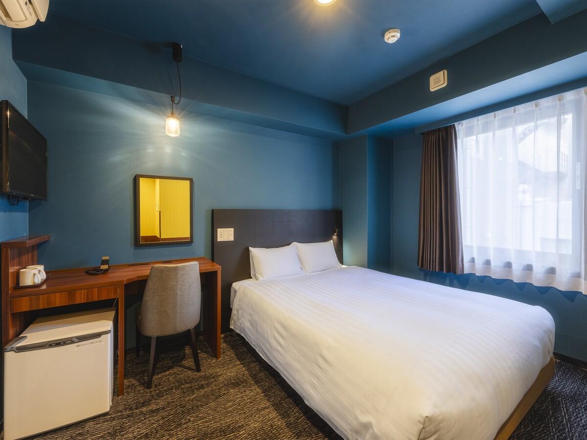 KOKO HOTEL 新橋御成門【禁煙】スタンダードダブル／15平米／155cm幅×1台