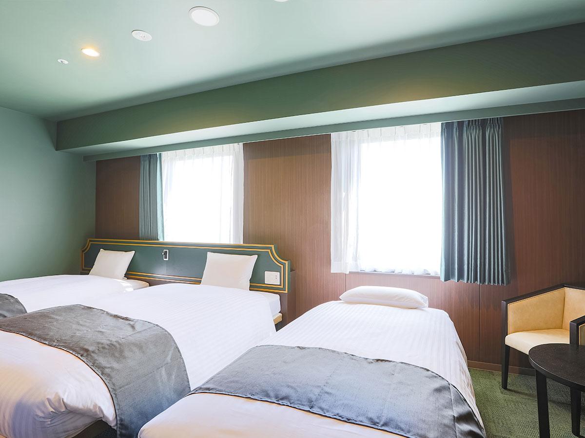 KOKO HOTEL Kumamoto KamitōriTriple Room Standard Non-Smoking