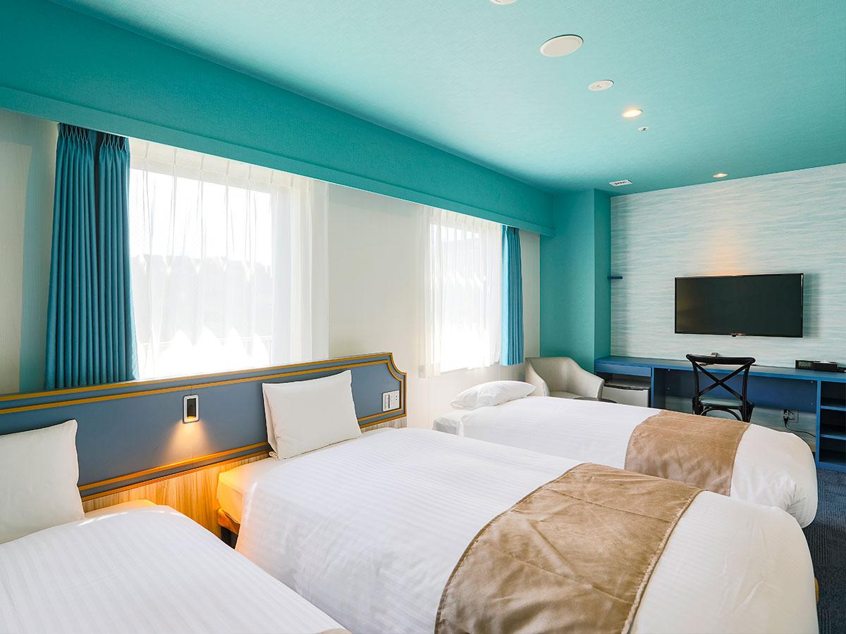 KOKO HOTEL Kumamoto KamitōriTriple Room Standard Non-Smoking