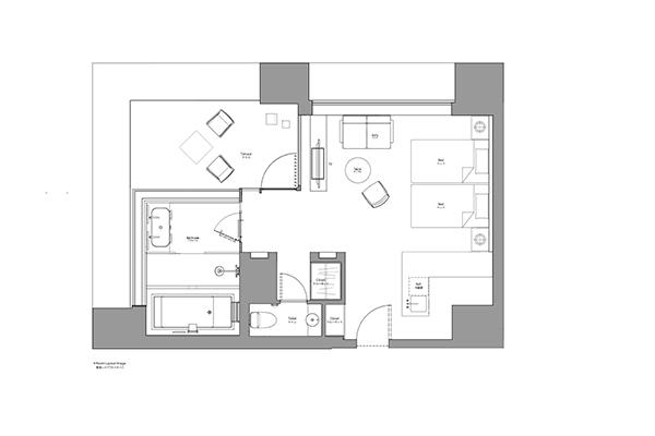 HAMACHO HOTEL TOKYO NIHONBASHITwin Room Suite Town view Non-Smoking