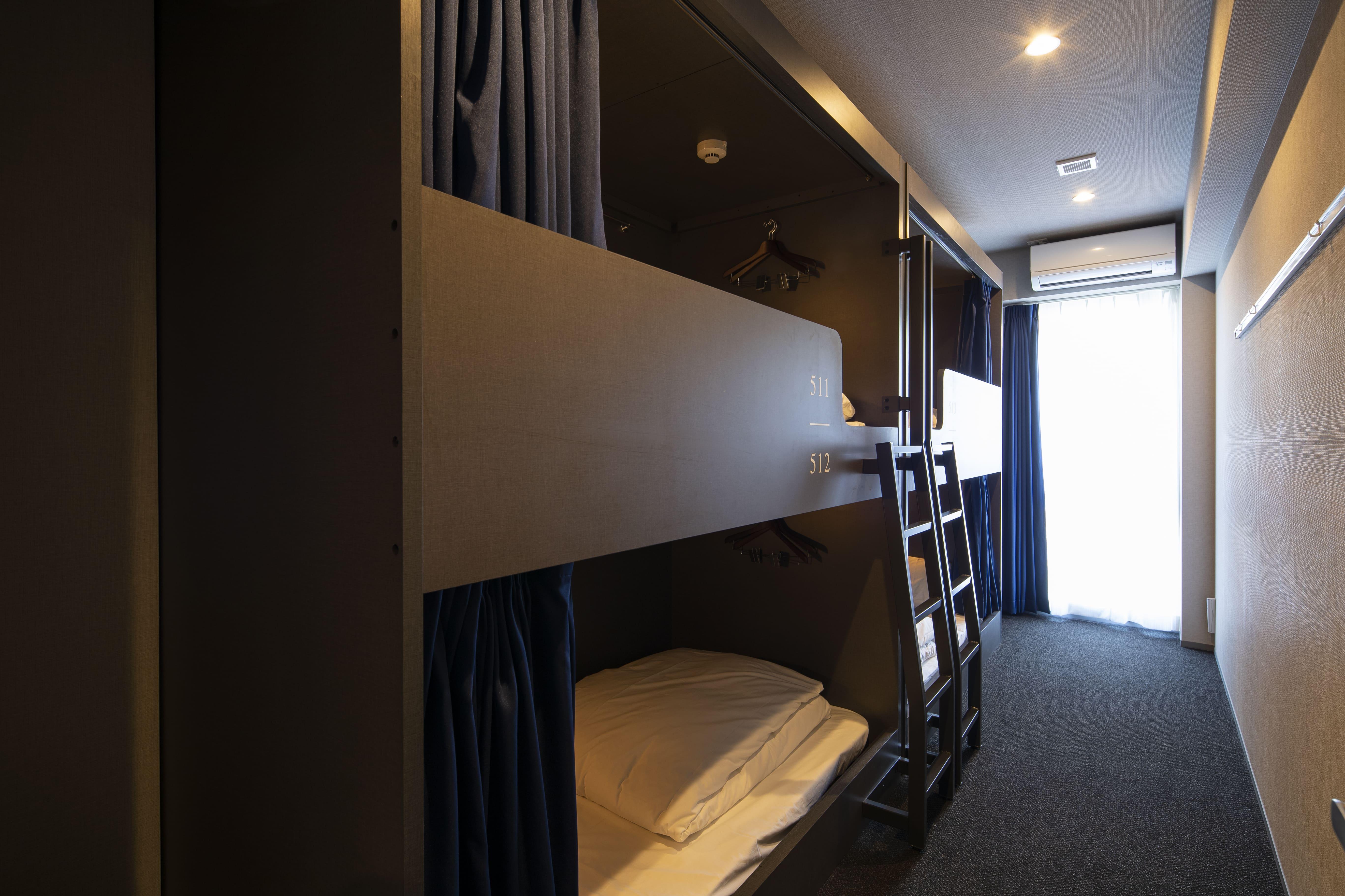 IMANO OSAKA SHINSAIBASHI HOSTEL【個室】グループルーム◆4名様定員(シャワー・トイレ共用)