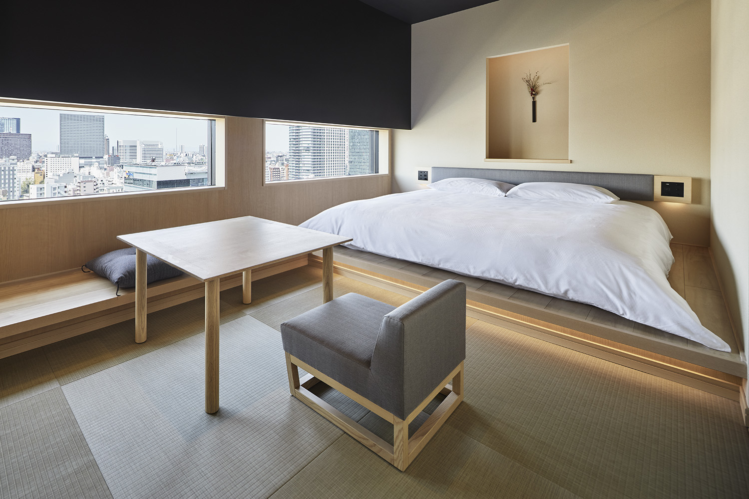 ONSEN RYOKAN YUEN SHINJUKUDouble Room Standard Town view Non-Smoking