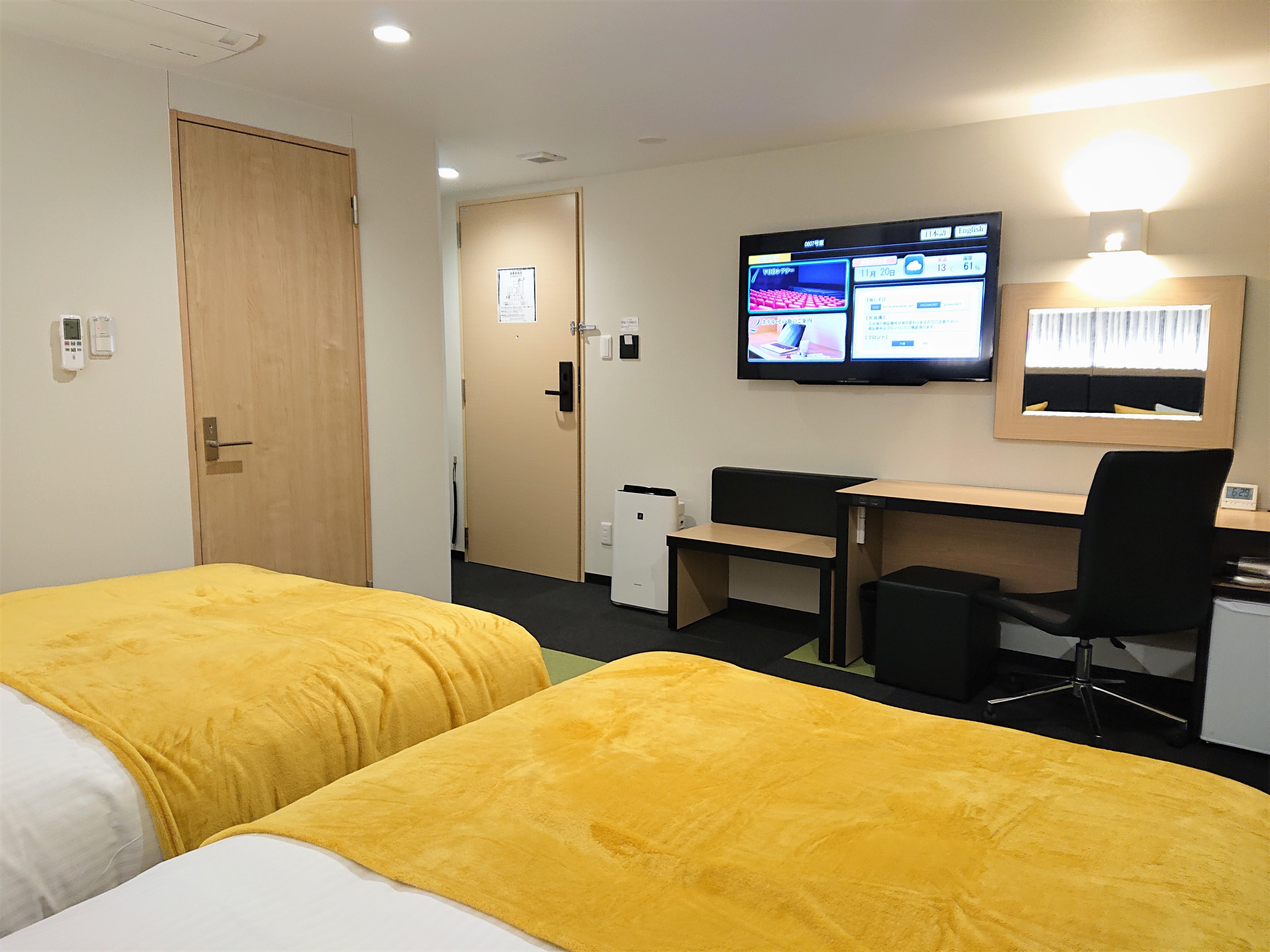 Green Rich Hotel Kurashiki EkimaeTwin Room Non-Smoking