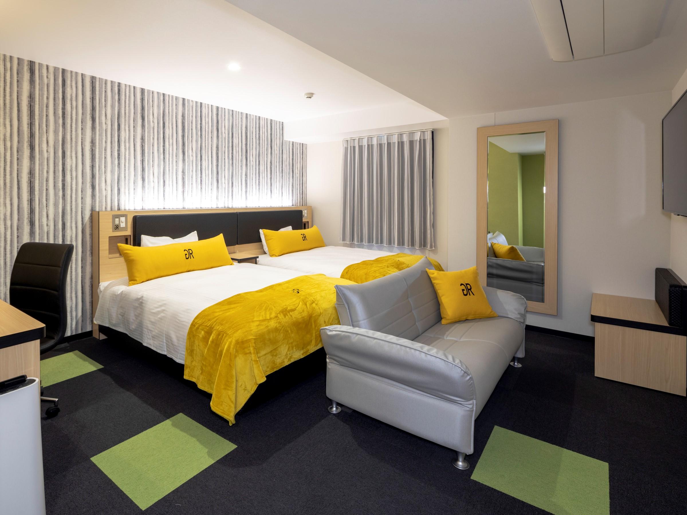 Green Rich Hotel Kurashiki EkimaeTwin Room Non-Smoking