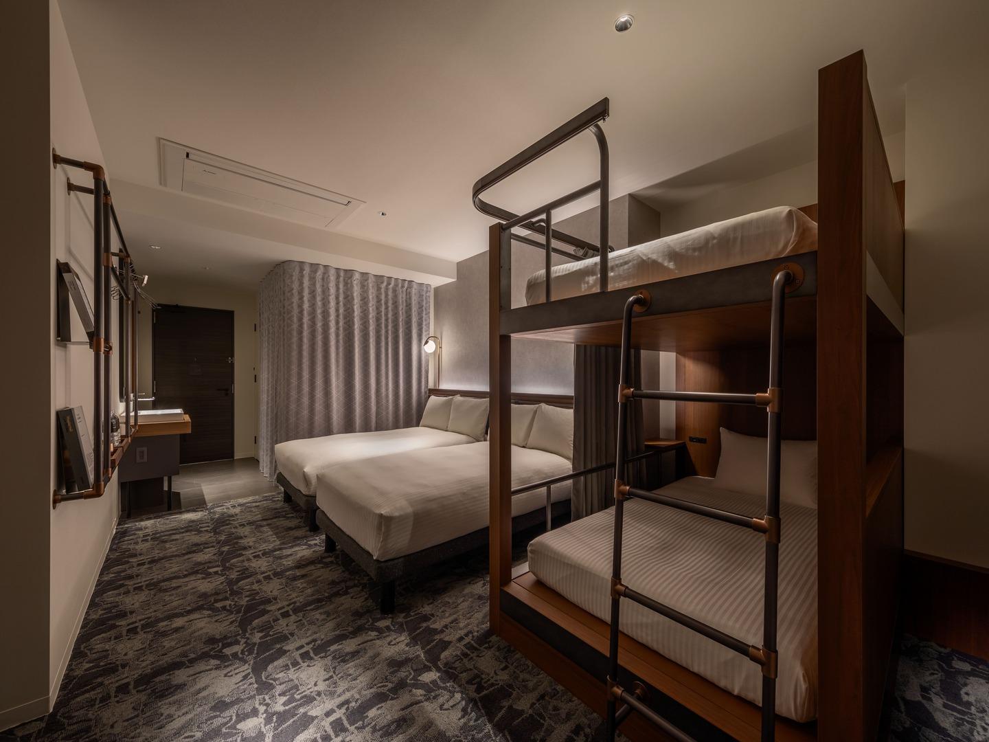 The Lively Honmachi OsakaQuad (4 beds) Superior Non-Smoking