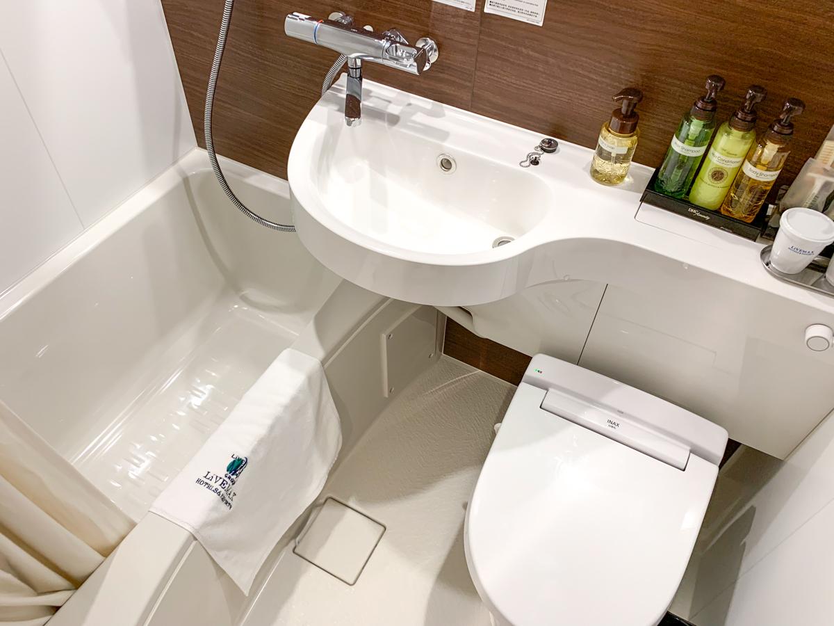 ホテルリブマックス東京神田EAST◇禁煙◇コンパクトツインルーム◇シングルベッド(×2台)◇