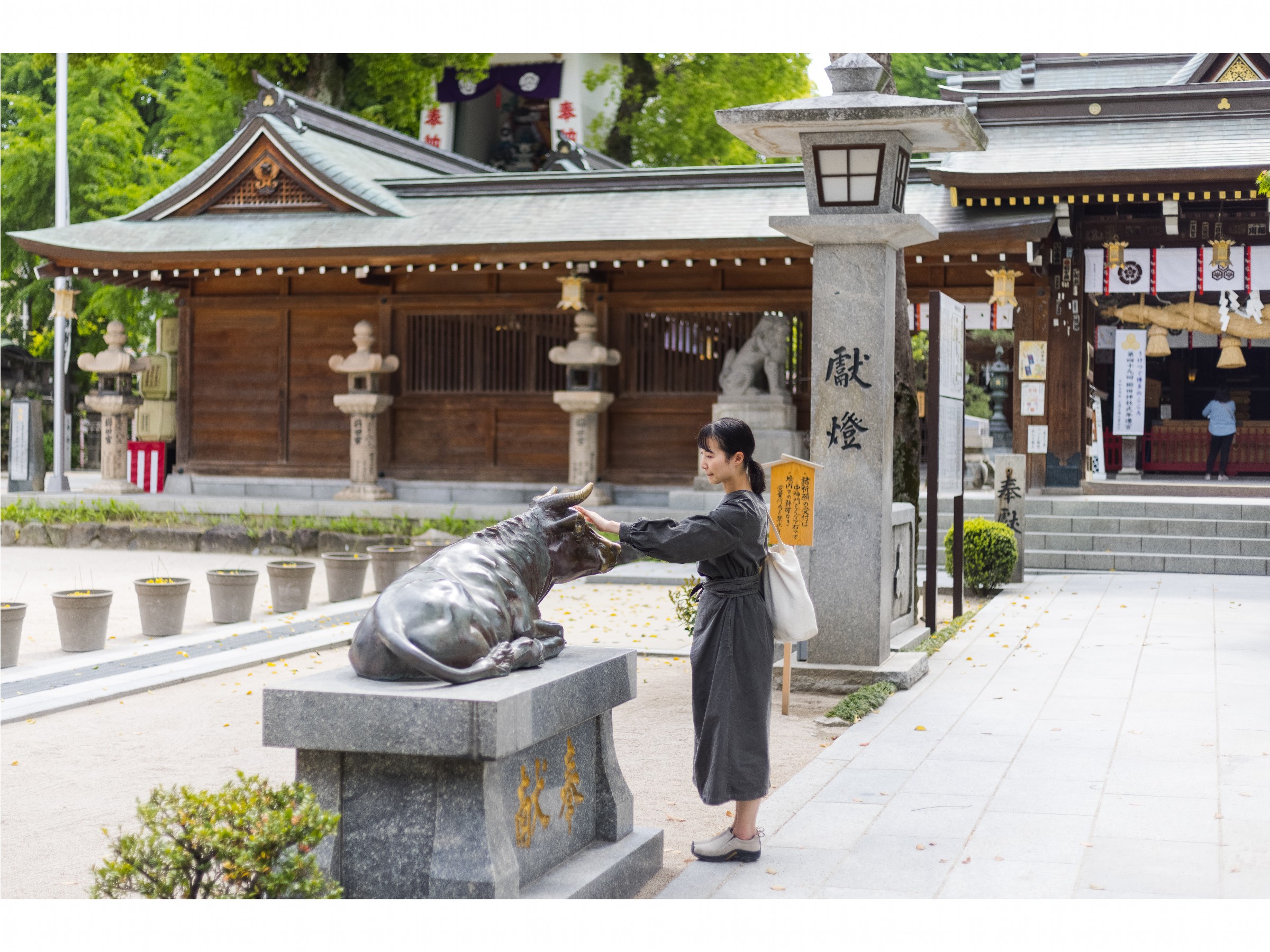 櫛田神社まで徒歩３分。他にも冷泉公園などもあり、とてもゆったりとした時間をお過ごしいただけます。