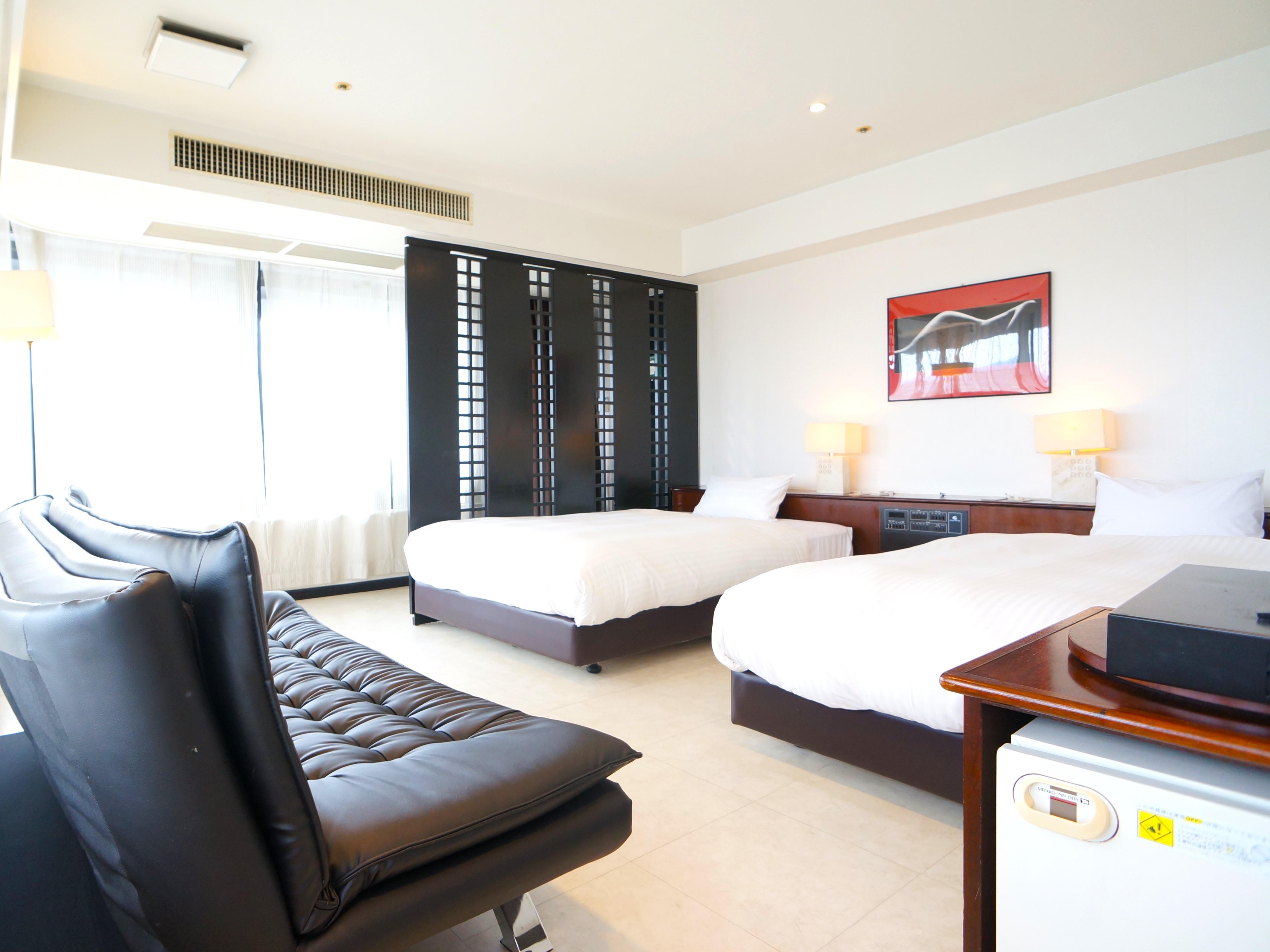 그린 리치 호텔 오이타 미야코마치Twin Room Deluxe Non-Smoking