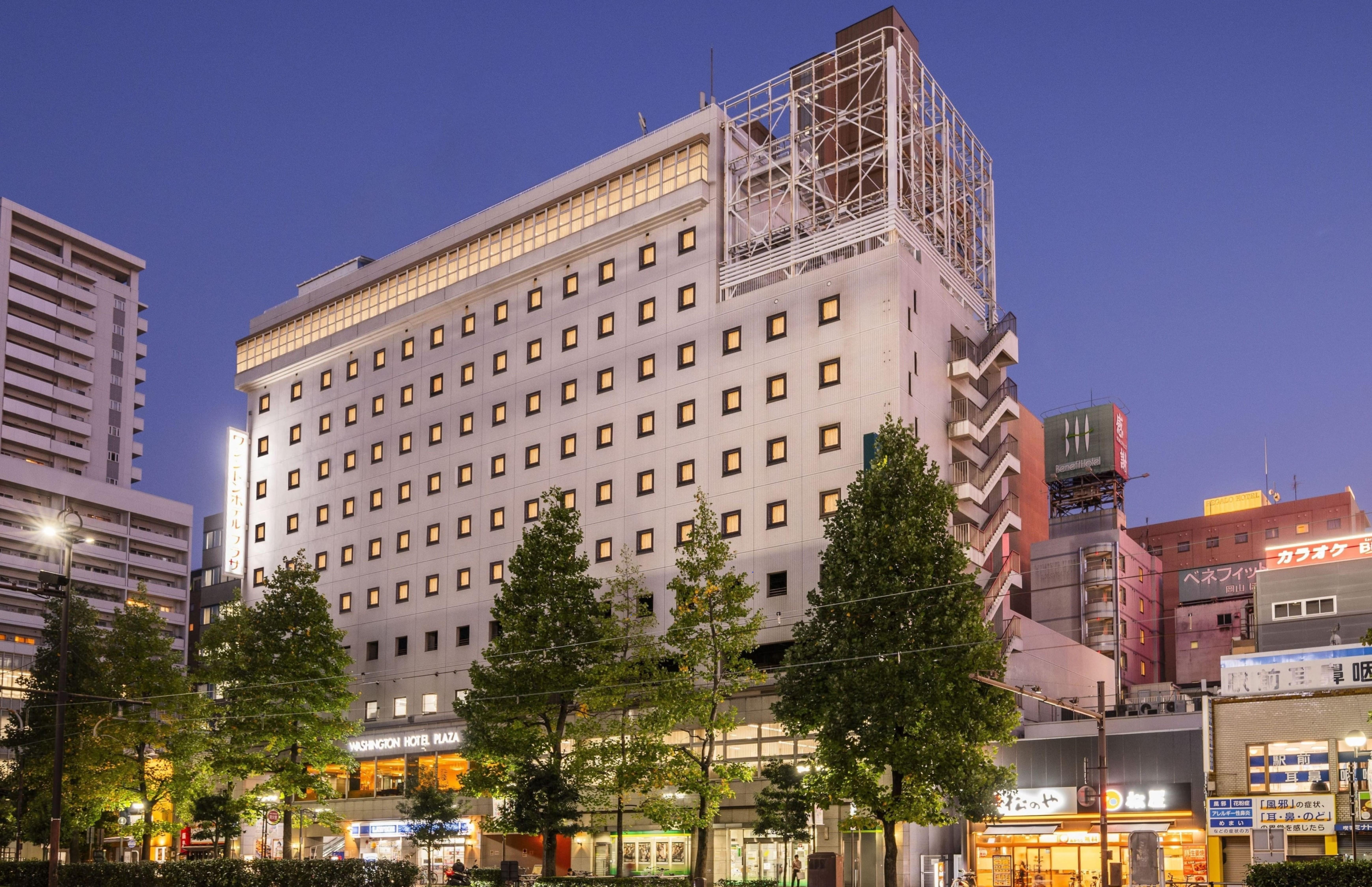 岡山ワシントンホテルプラザ喫煙セミダブル1　２名様利用（13.5平米）