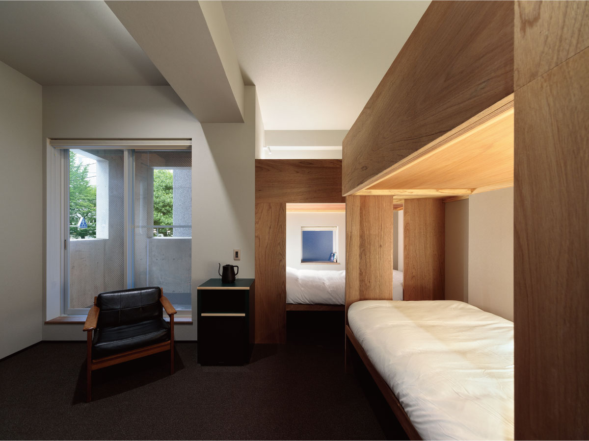 BUNSHODO HOTELQuad (4 beds) Deluxe Non-Smoking